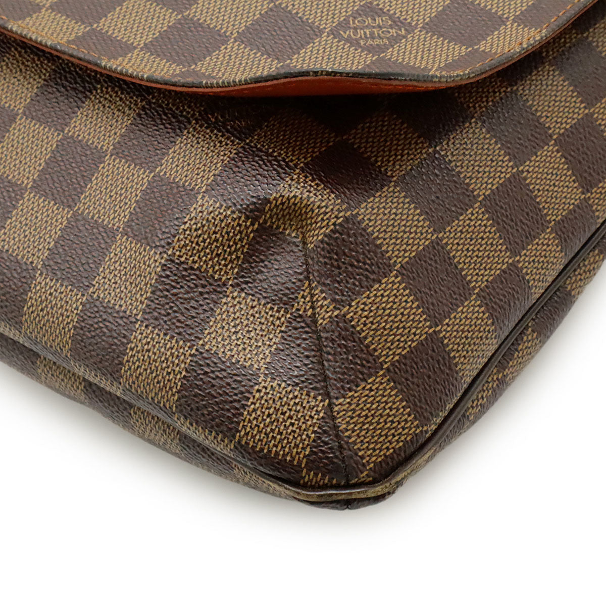 Louis Vuitton Brown Damier Canvas Pvc Shoulder Bag (Pre-Owned)