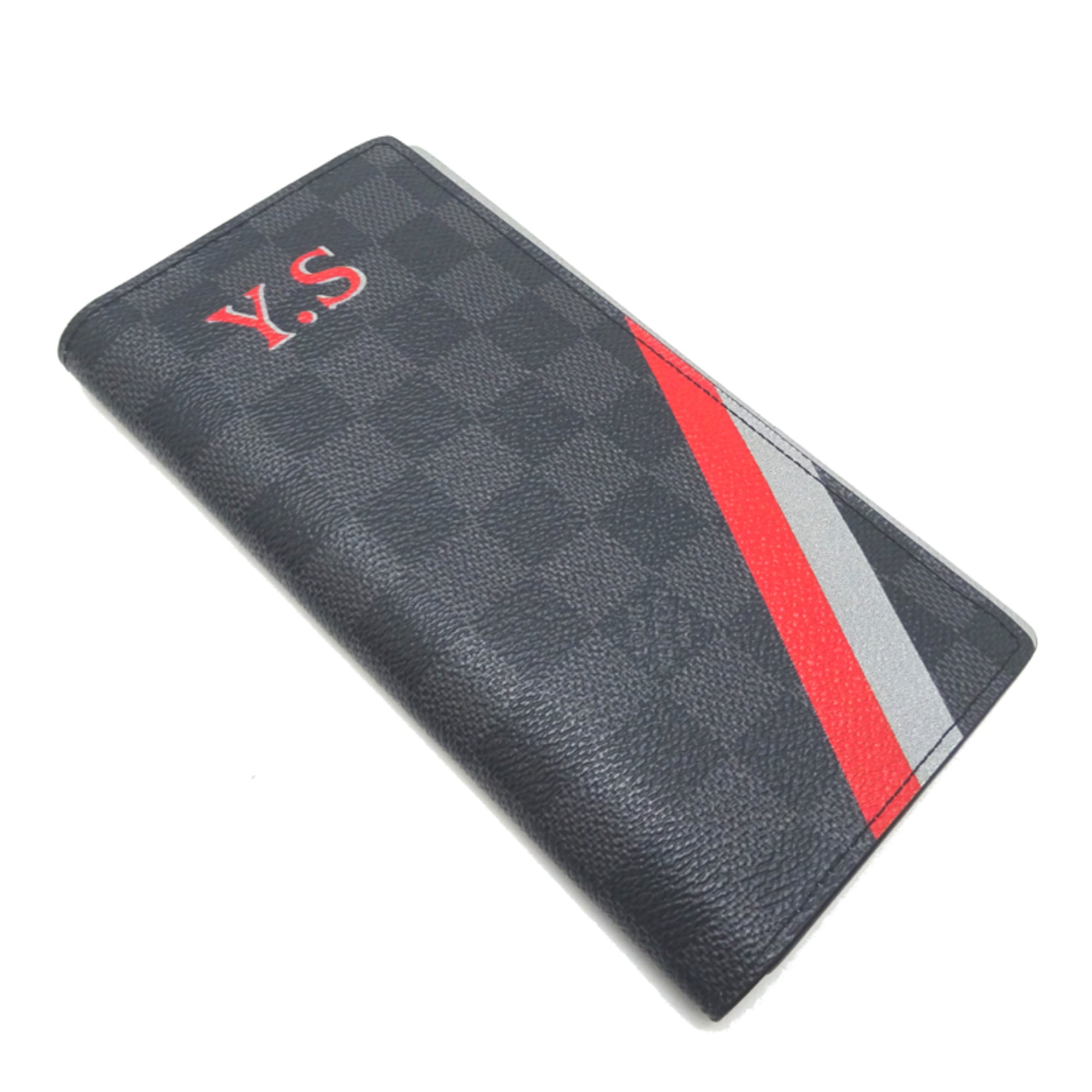 Louis Vuitton Damier Graphite Black Damier Graphite Wallet (Bi-Fold) (Pre-Owned)