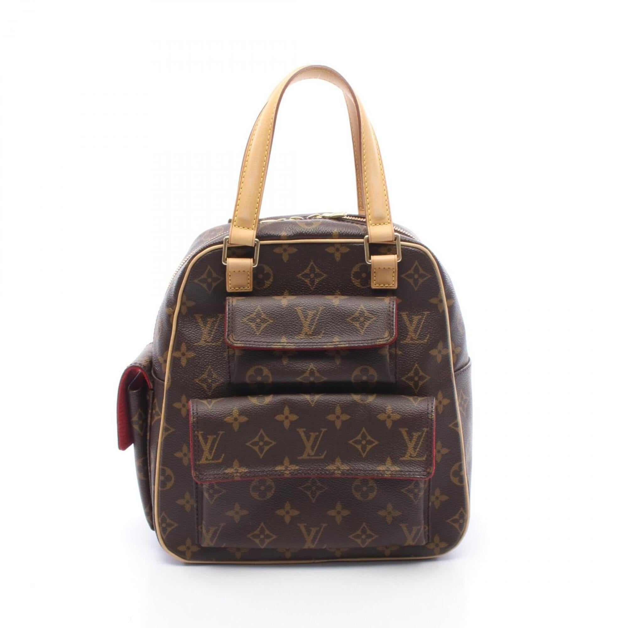 Louis Vuitton Monogram Brown Monogram Leather Handbag (Pre-Owned)