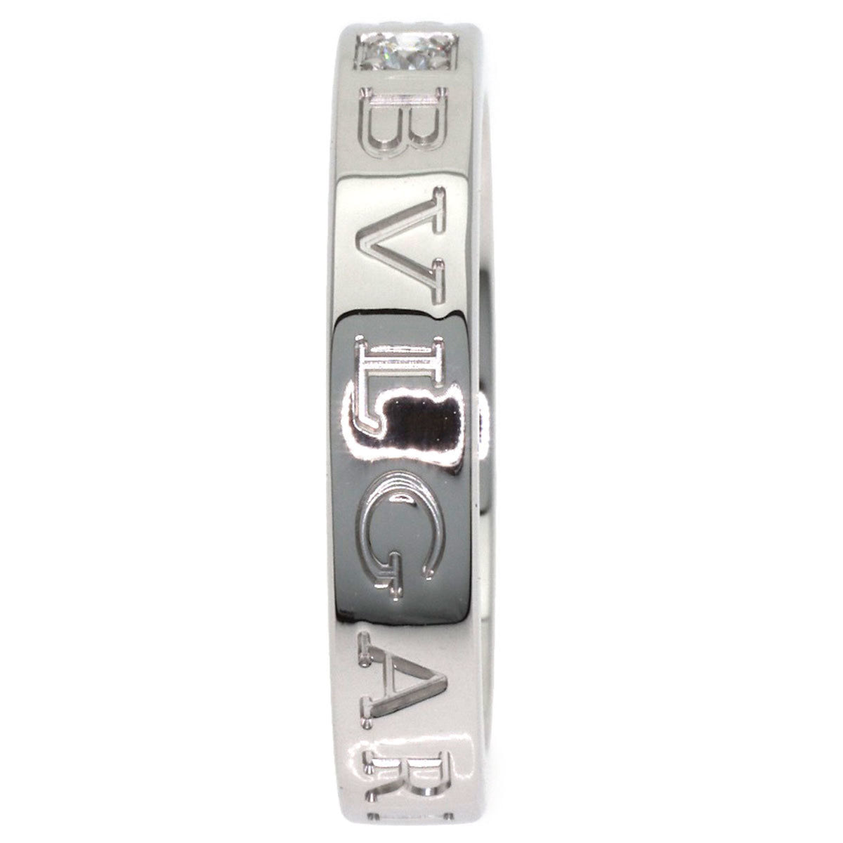 Bvlgari White Gold (18K) Band Ring (Pre-Owned)