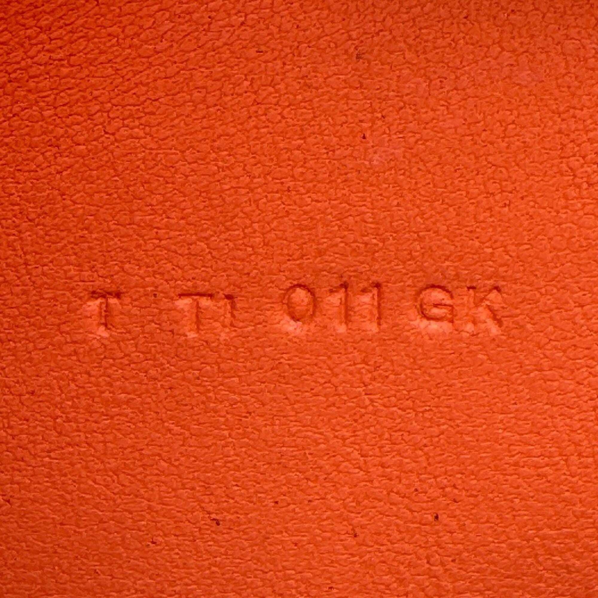 Hermes Dogon Pink Leather Long Wallet (Bi-Fold) (Pre-Owned)