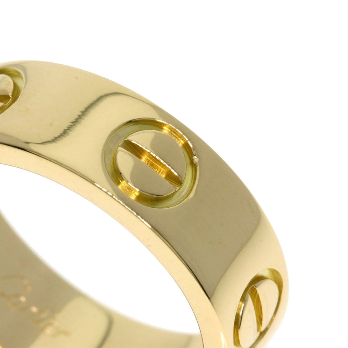 Cartier Yellow Gold (18K) Band Ring (Pre-Owned)