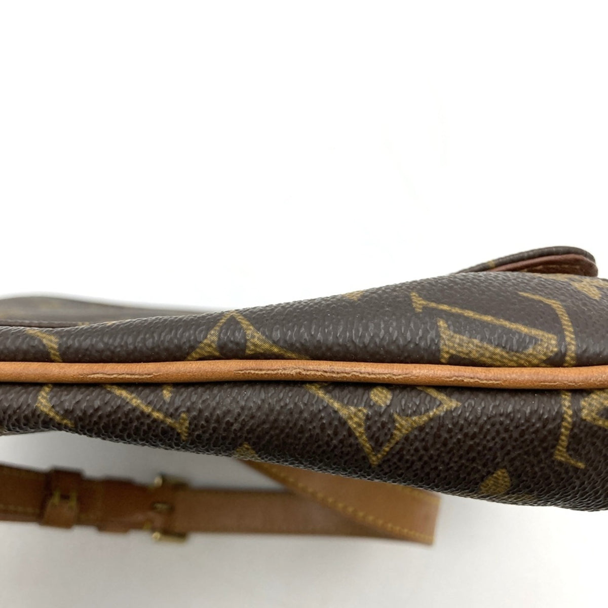 Louis Vuitton Brown Monogram Canvas Shoulder Bag (Pre-Owned)