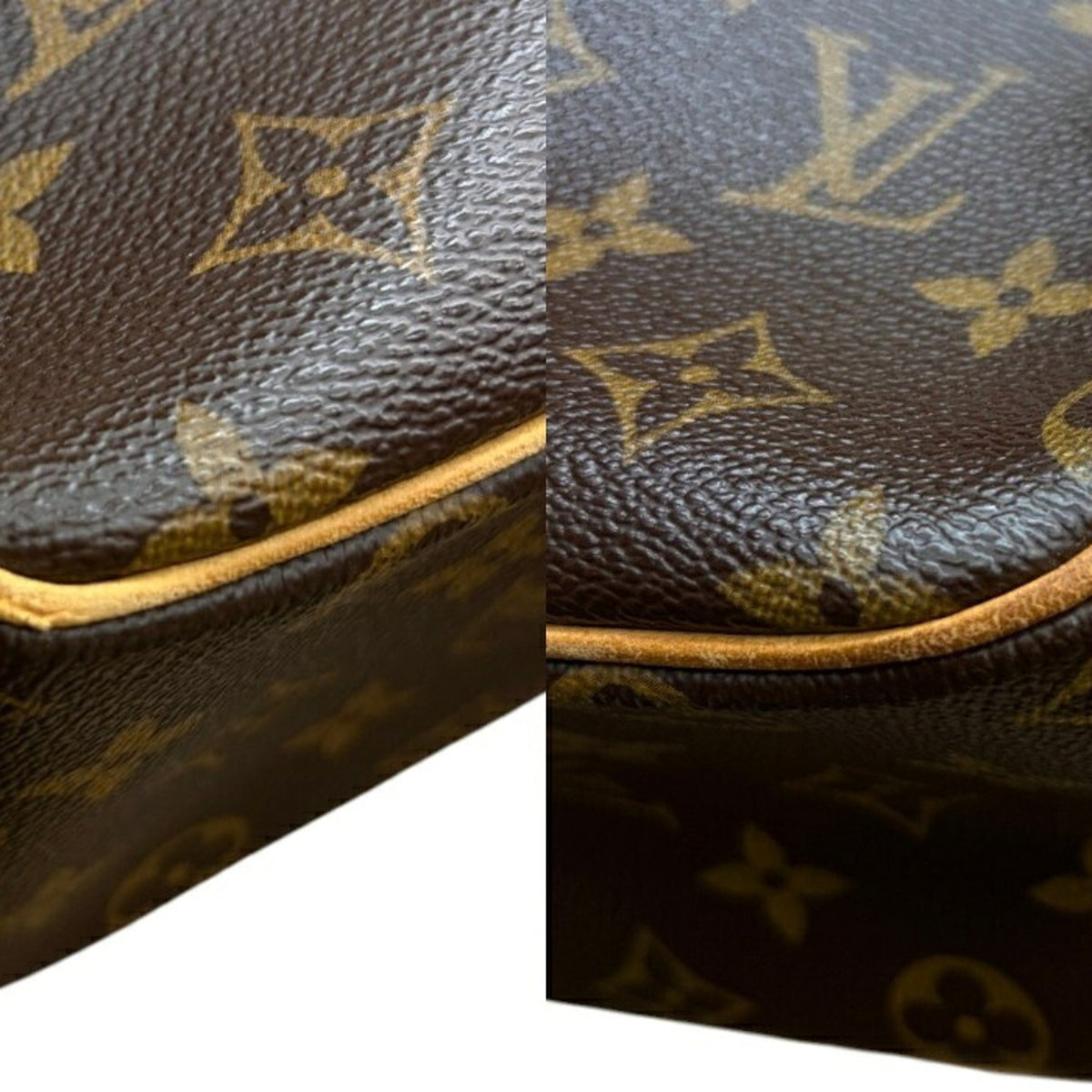Louis Vuitton Monogram Brown Pvc Leather Shoulder Bag (Pre-Owned)