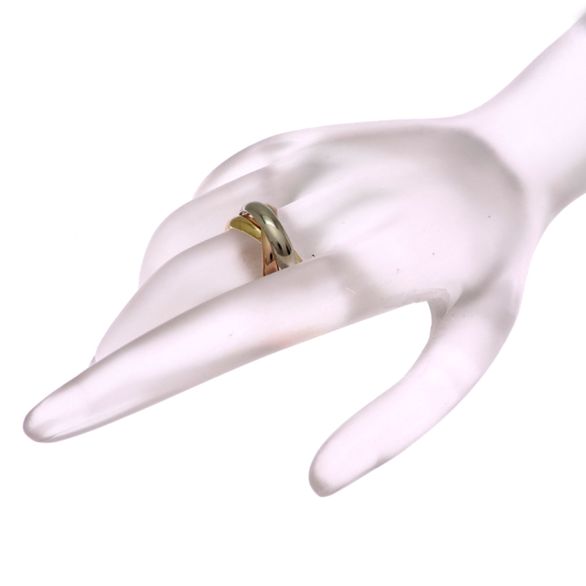 Cartier Yellow Gold (18K) Pink Gold (18K) White Gold (18K) Band Ring (Pre-Owned)