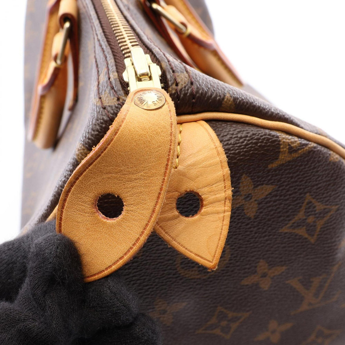 Louis Vuitton Brown Coated Canvas Pvc Leather Handbag (Pre-Owned)