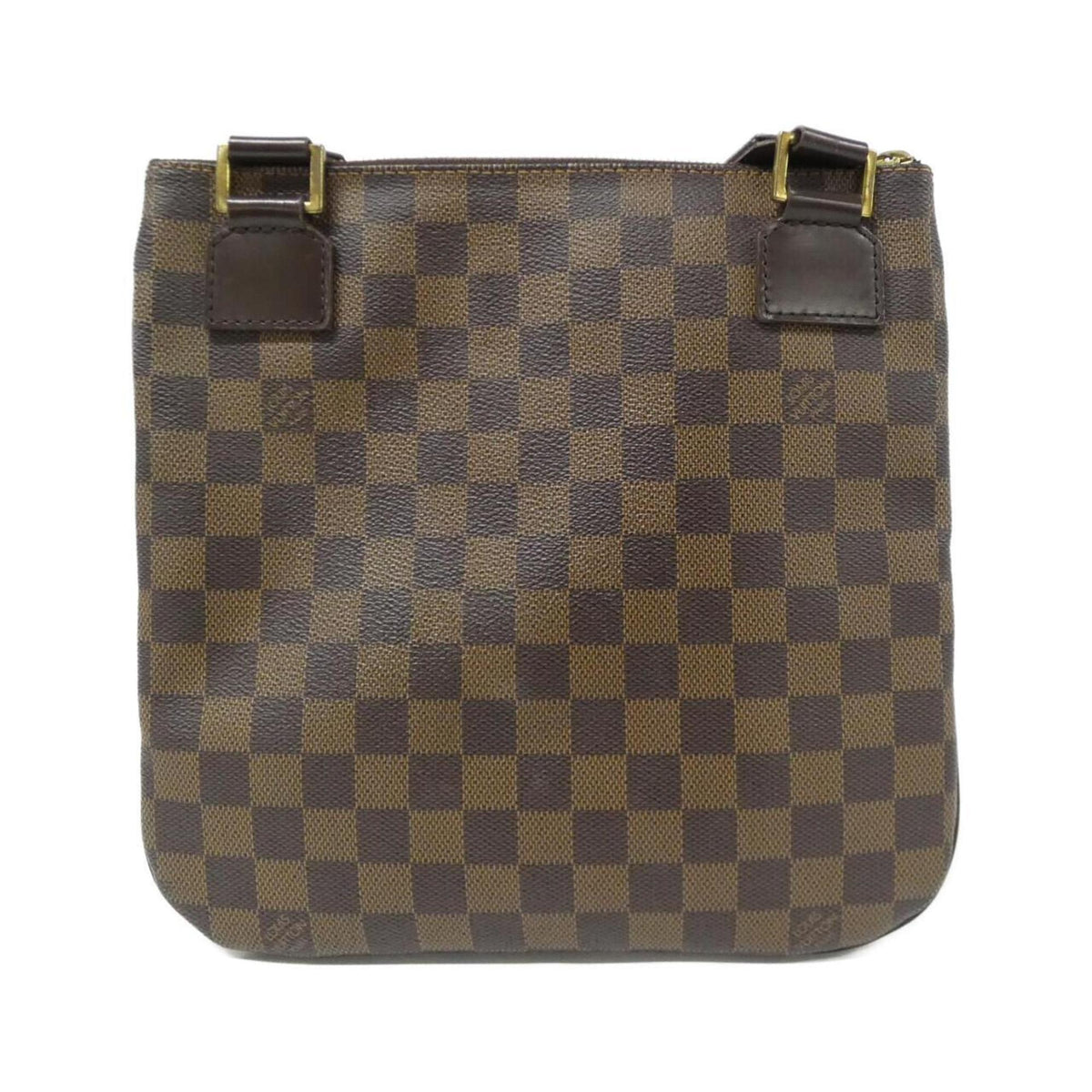Louis Vuitton Brown Coated Canvas Pochette Shoulder Bag (Pre-Owned)