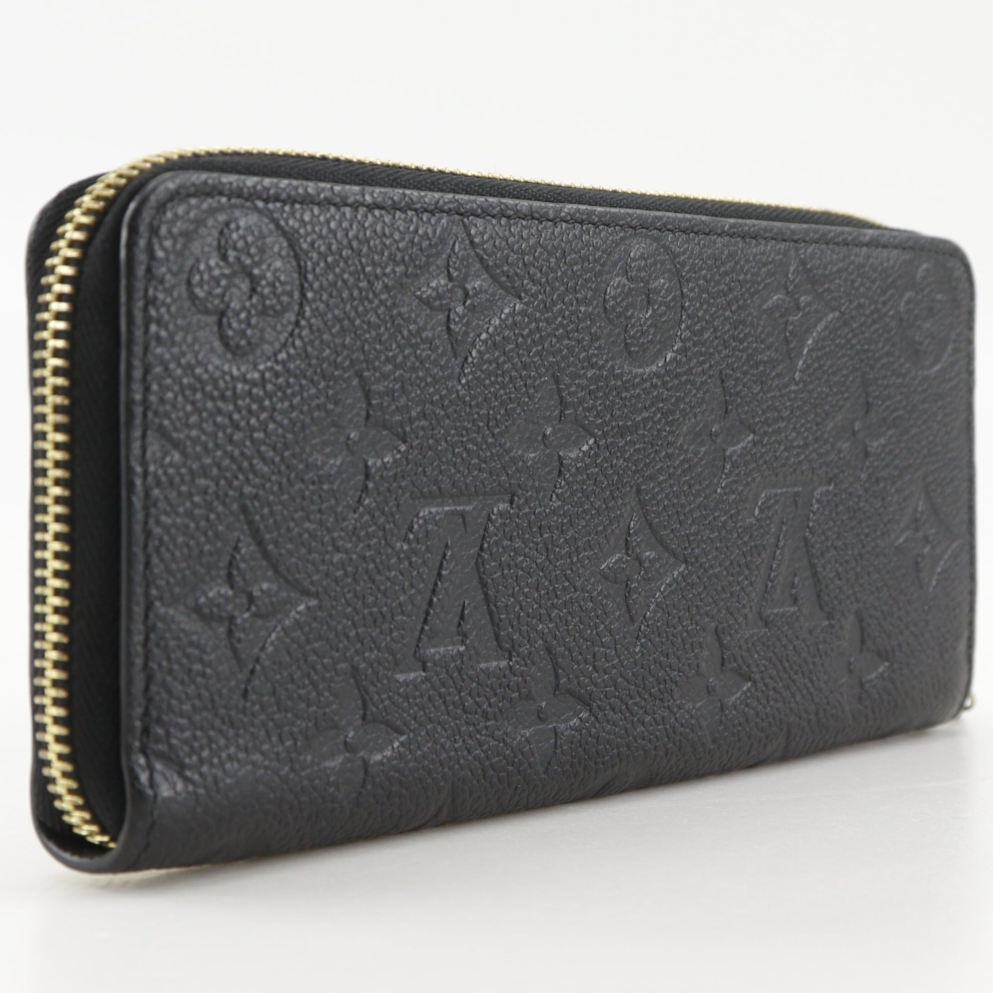 Louis Vuitton Monogram Empreinte Black Noir Monogram Empreinte Long Wallet (Bi-Fold) (Pre-Owned)