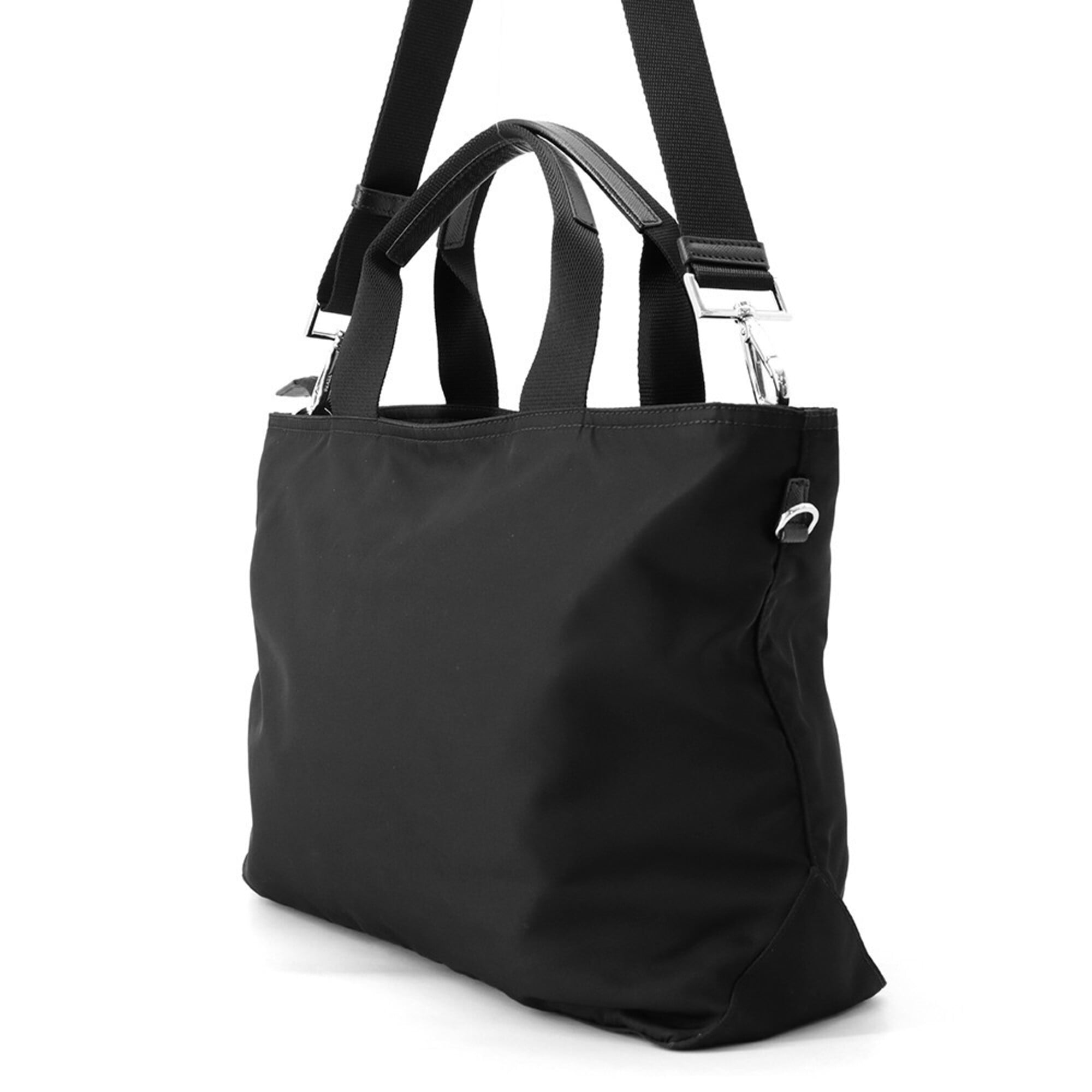 Prada Black Nylon Handbag (Pre-Owned)