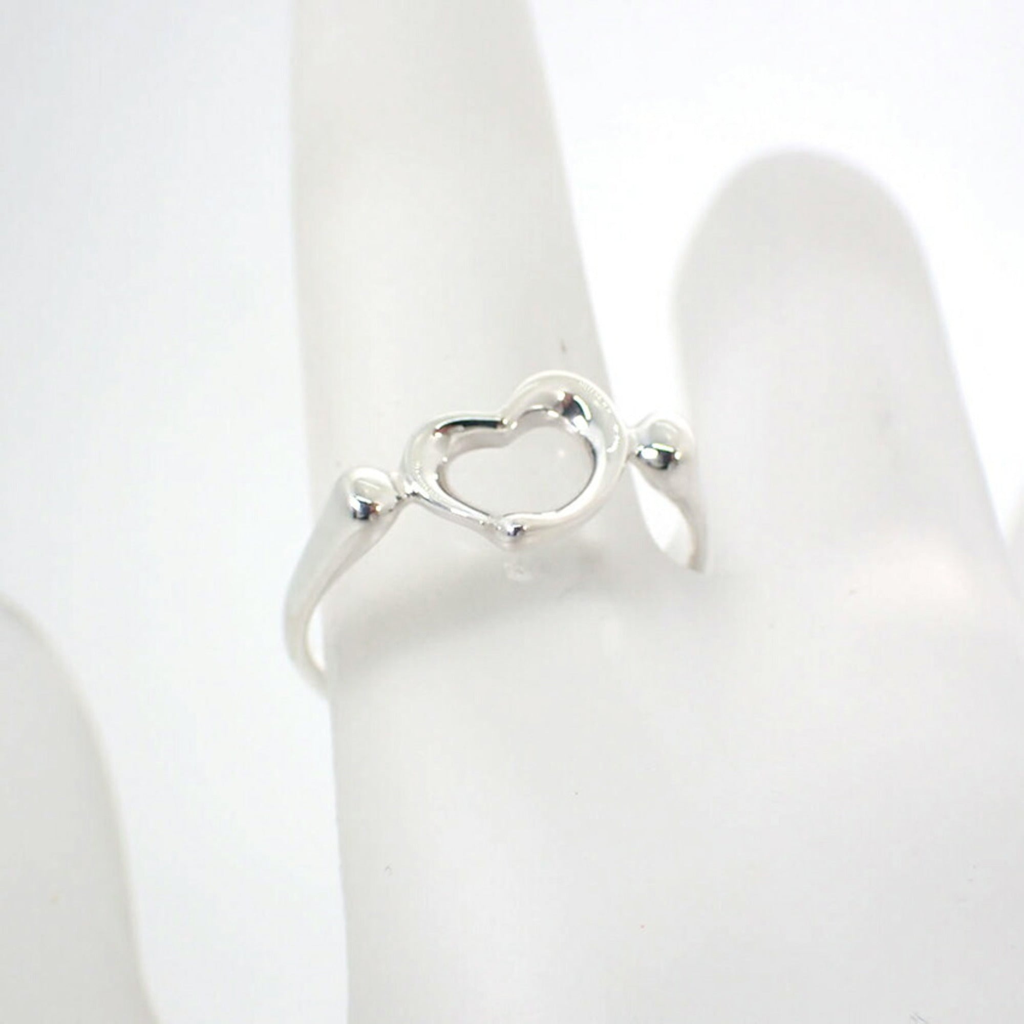 Tiffany Silver Sterling Silver 925 Band Ring (Pre-Owned)
