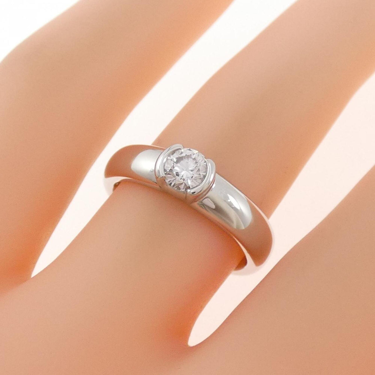 Tiffany Platinum 950 Band Ring (Pre-Owned)