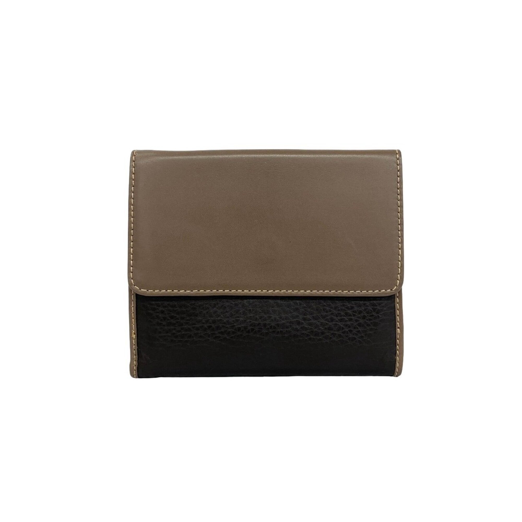 Gucci Black Brown Leather Wallet (Bi-Fold) (Pre-Owned)