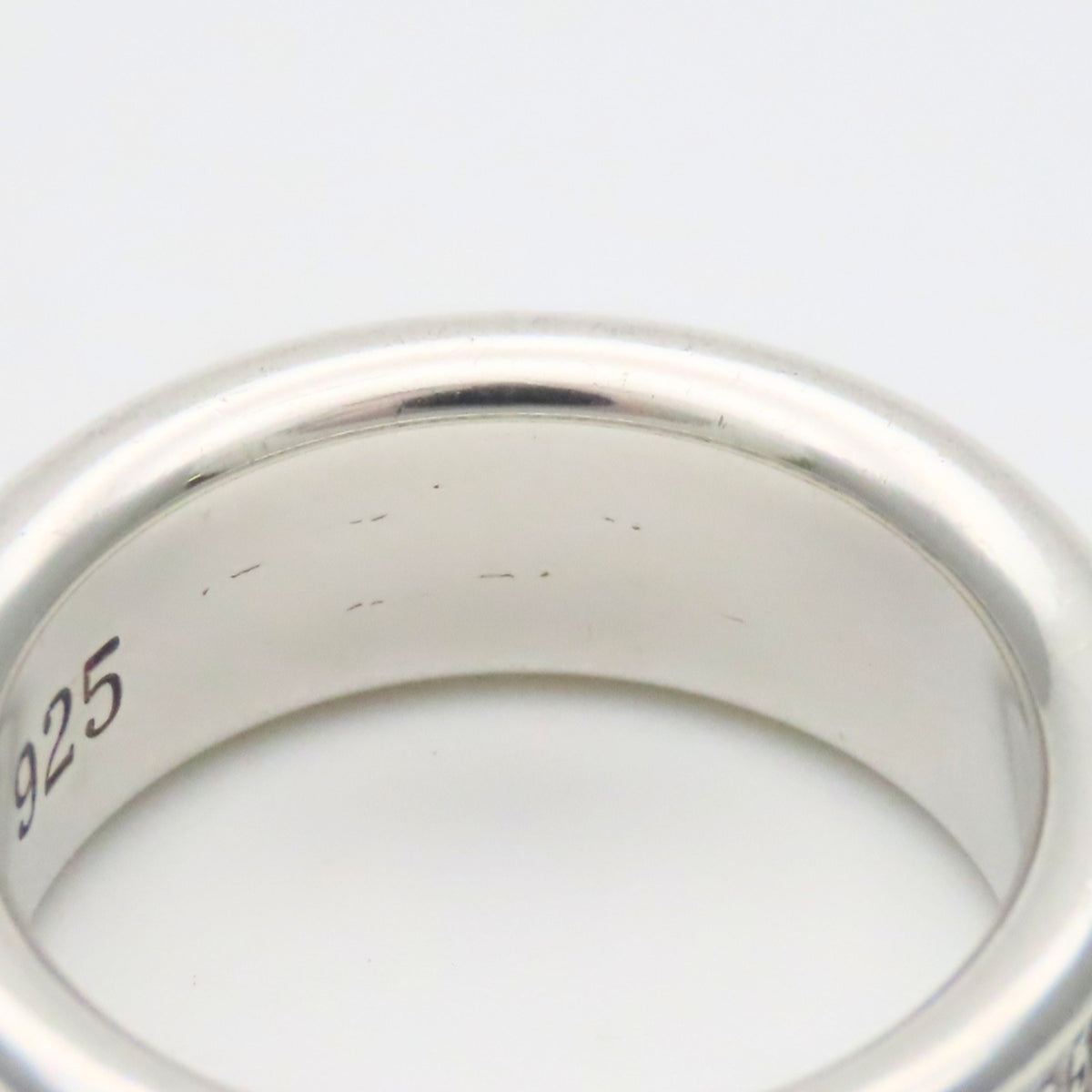 Tiffany Silver Silver 925 Band Ring (Pre-Owned)
