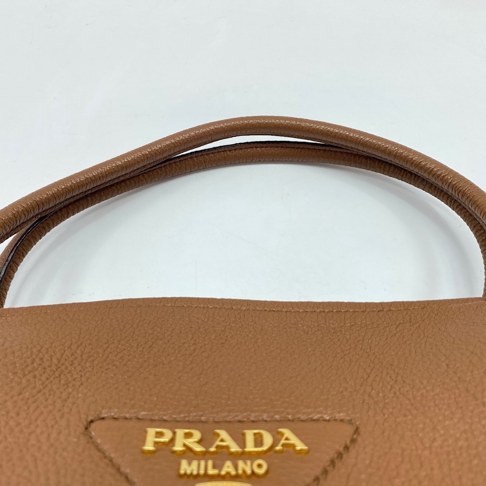 Prada Brown Tote Bag (Pre-Owned)