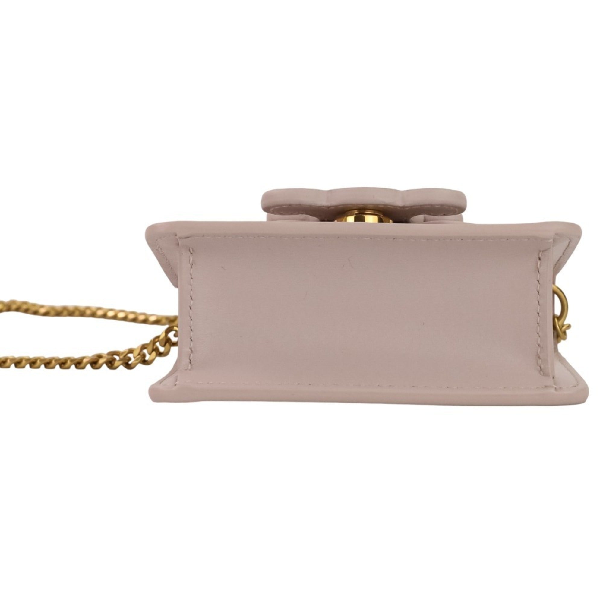 Celine Light Pink Leather Shoulder Bag (Pre-Owned)