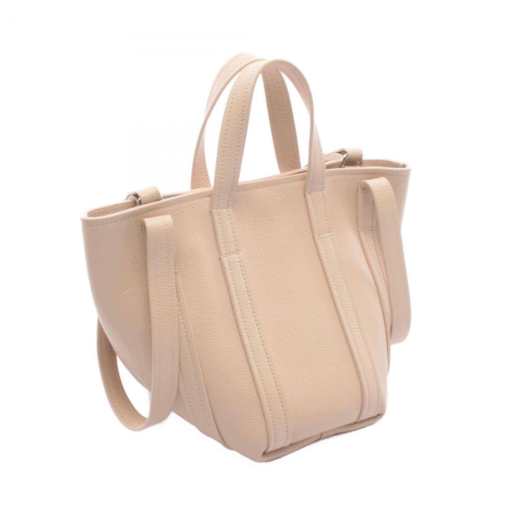 Balenciaga Ivory Leather Handbag (Pre-Owned)