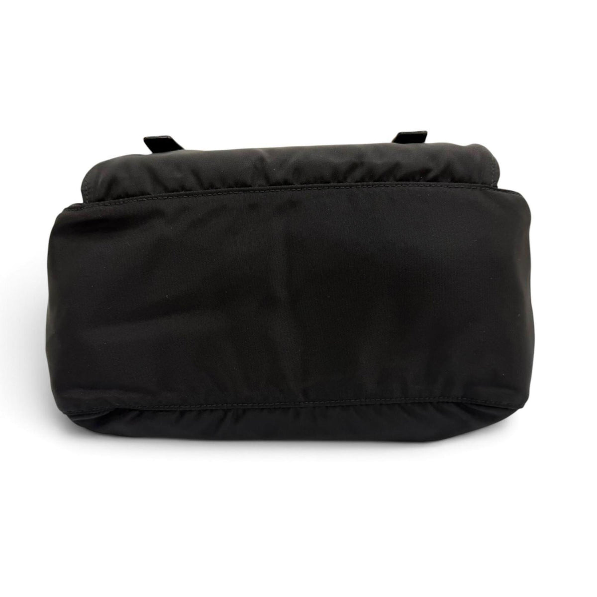 Prada Black Nylon Leather Shoulder Bag (Pre-Owned)
