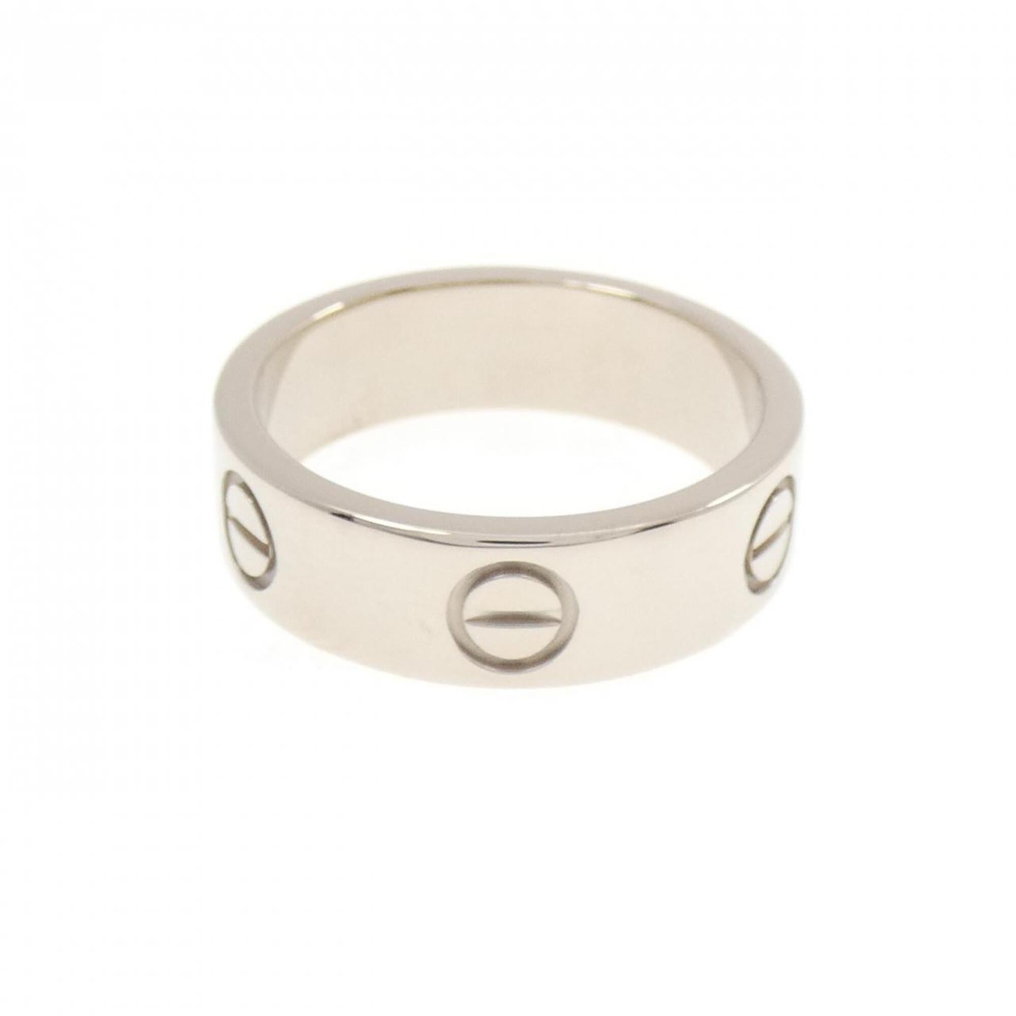Cartier Love White Gold (18K) Band Ring (Pre-Owned)