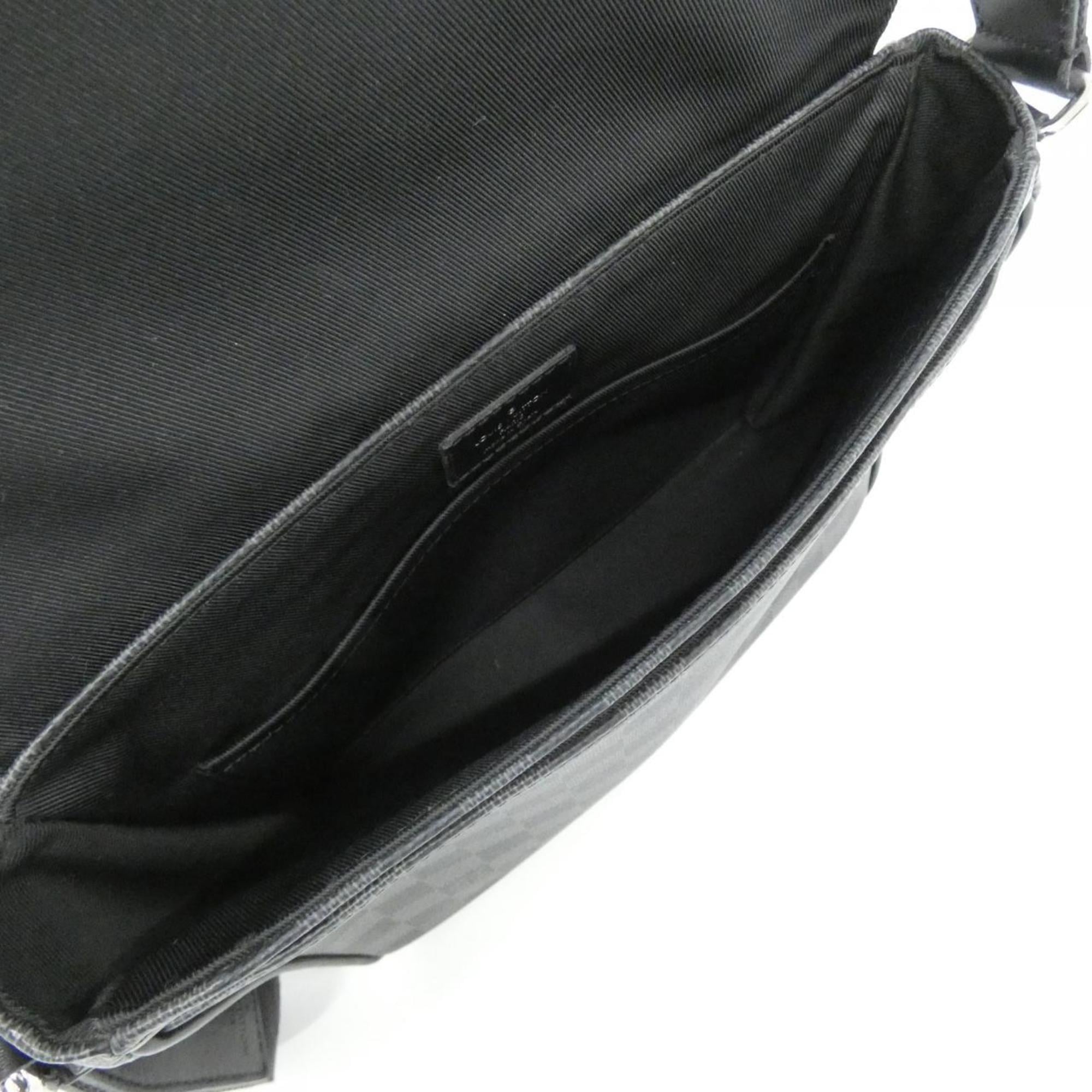 Louis Vuitton Graphite Coated Canvas Shoulder Bag (Pre-Owned)