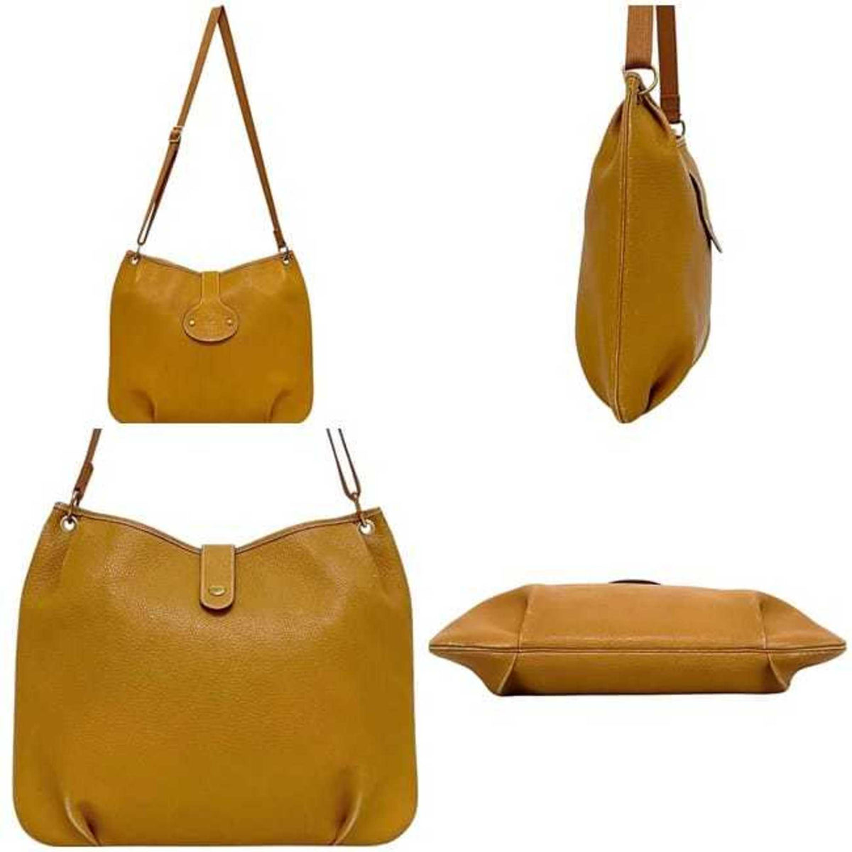 Hermes Brown Camel Leather Ardennes Leather Shoulder Bag (Pre-Owned)