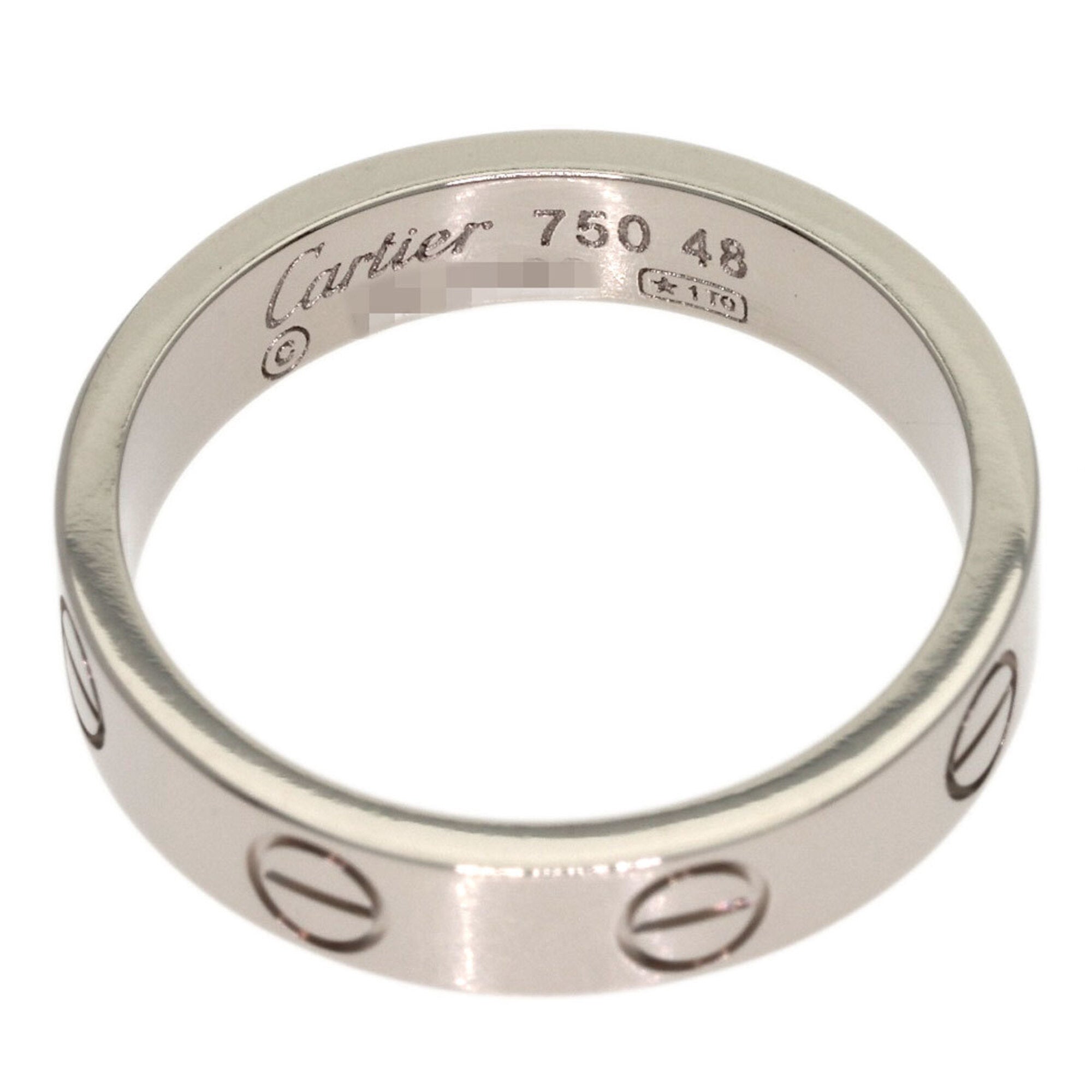 Cartier White Gold (18K) Band Ring (Pre-Owned)