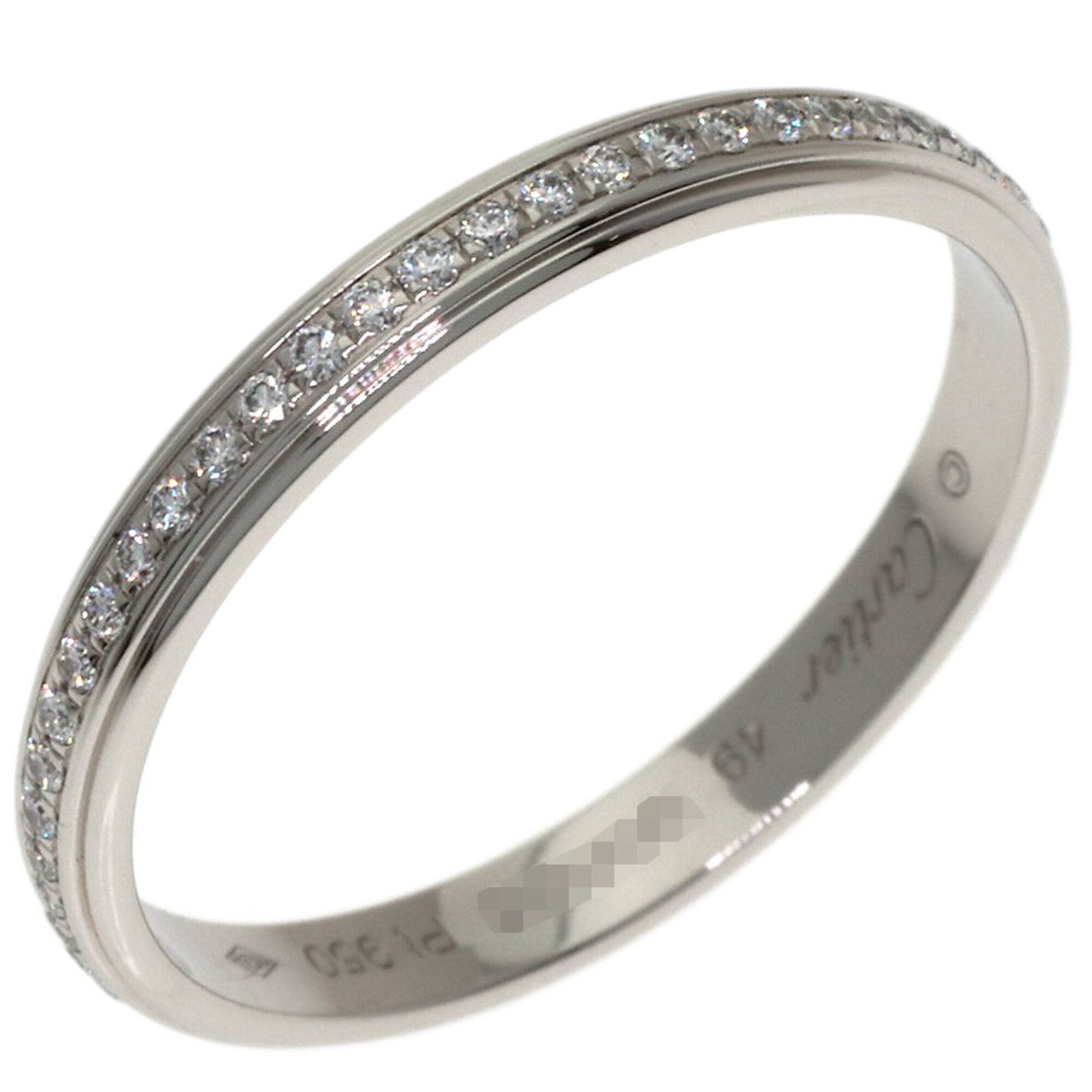 Cartier Platinum 950 Band Ring (Pre-Owned)