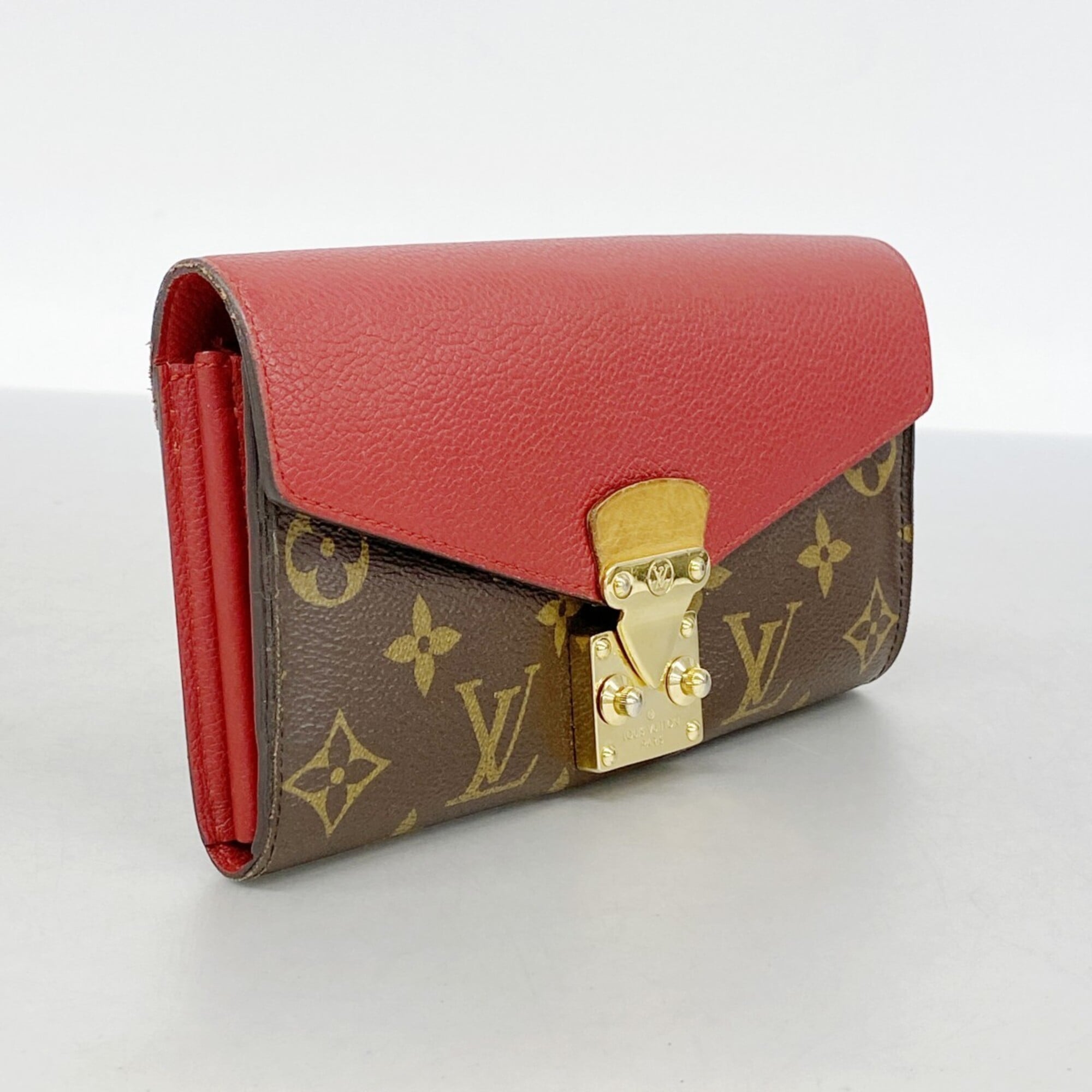 Louis Vuitton Brown Cerise Long Wallet (Bi-Fold) (Pre-Owned)