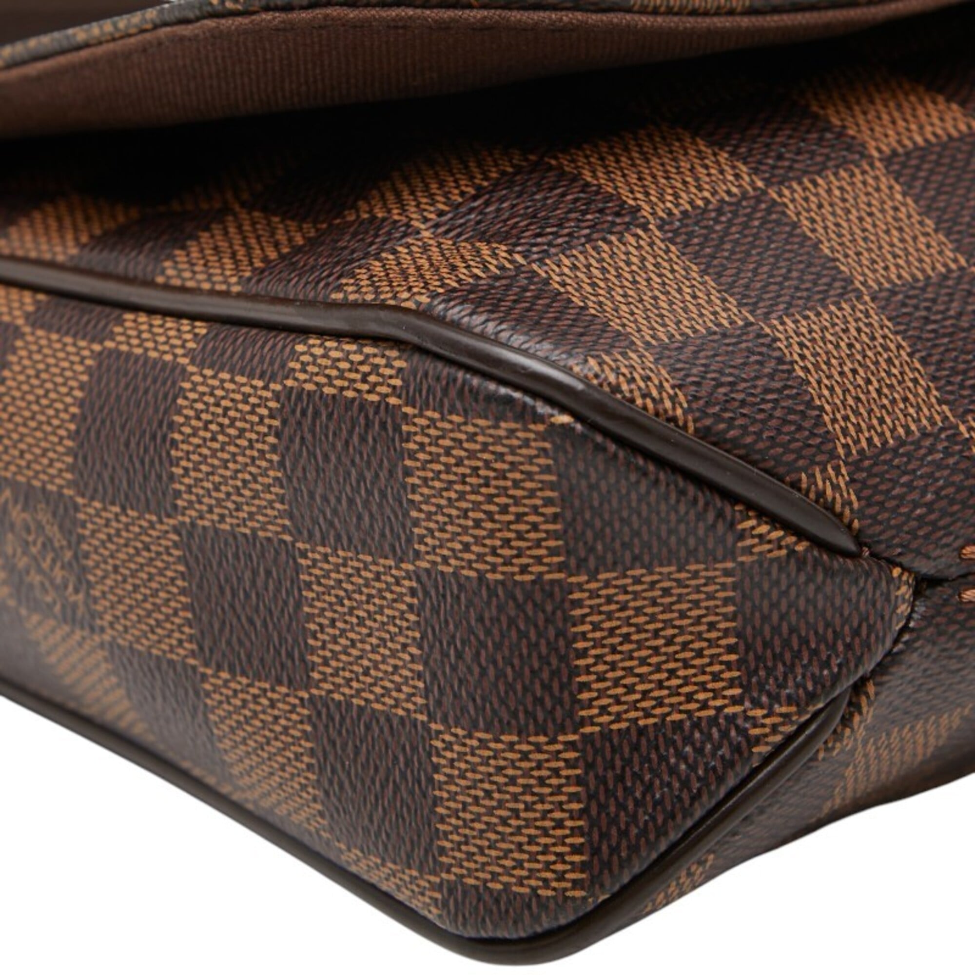 Louis Vuitton Brown Pvc Leather Shoulder Bag (Pre-Owned)
