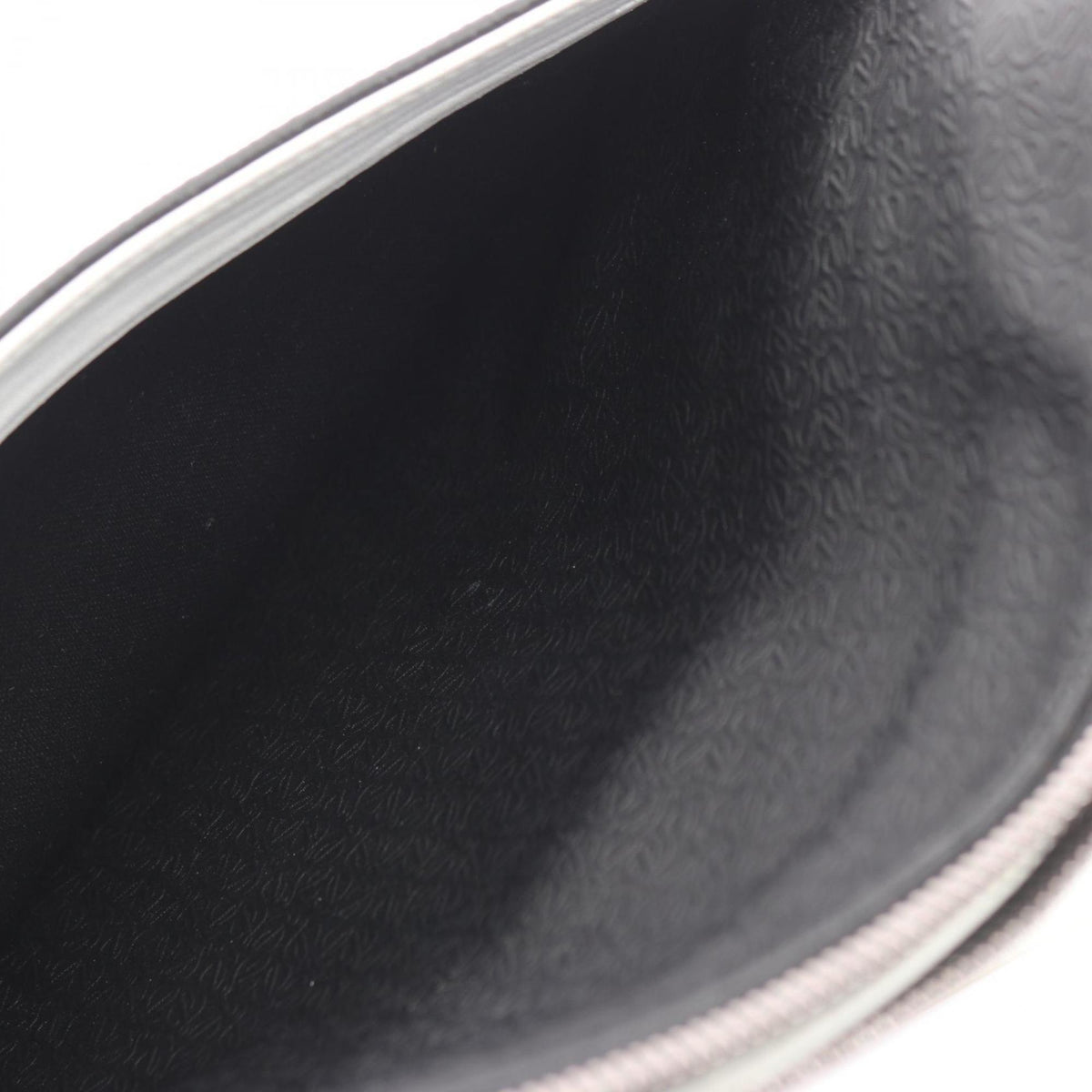 Loewe Black White Coated Canvas Leather Handbag Shoulder Bag (Pre-Owned)