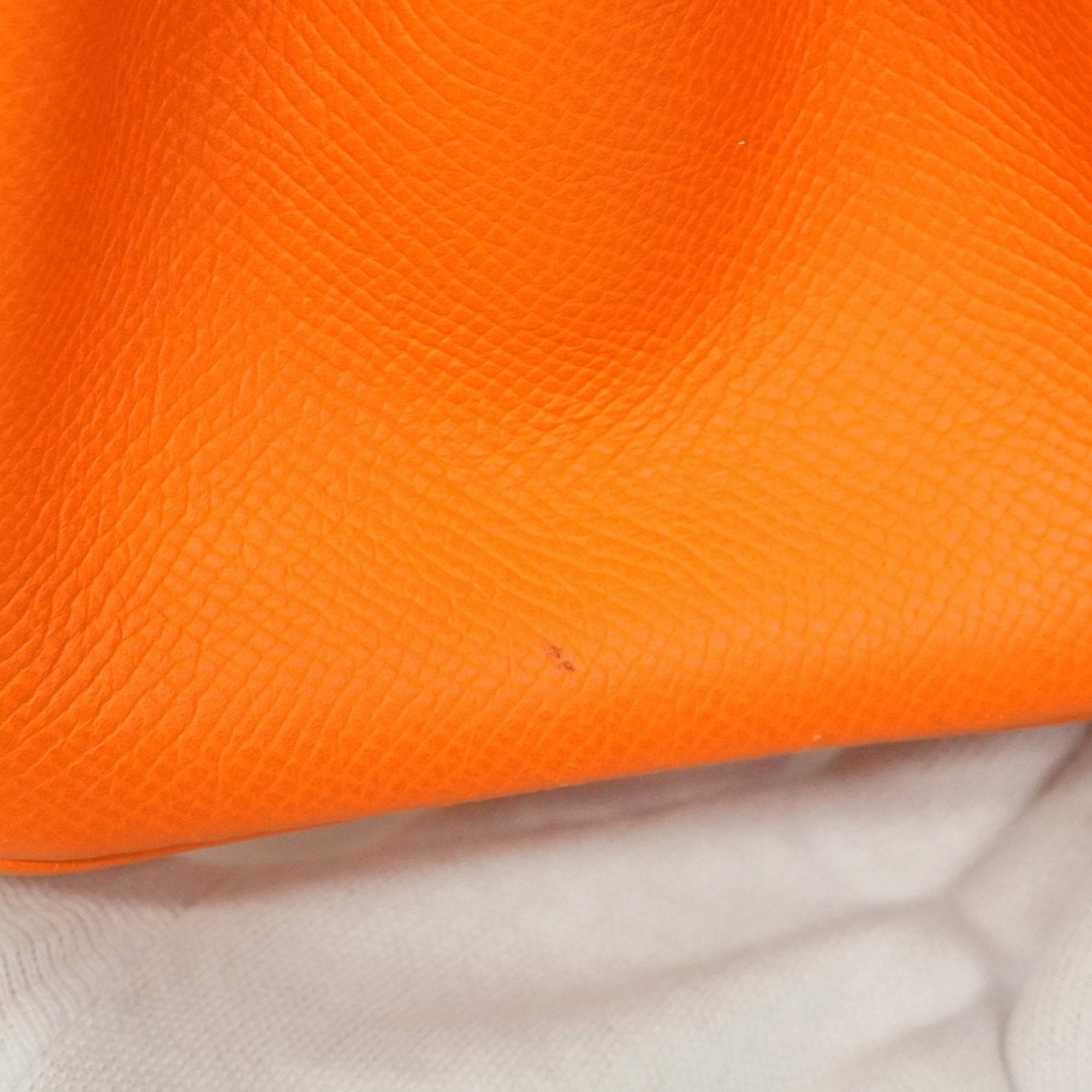 Hermes Orange Epsom Leather Handbag (Pre-Owned)