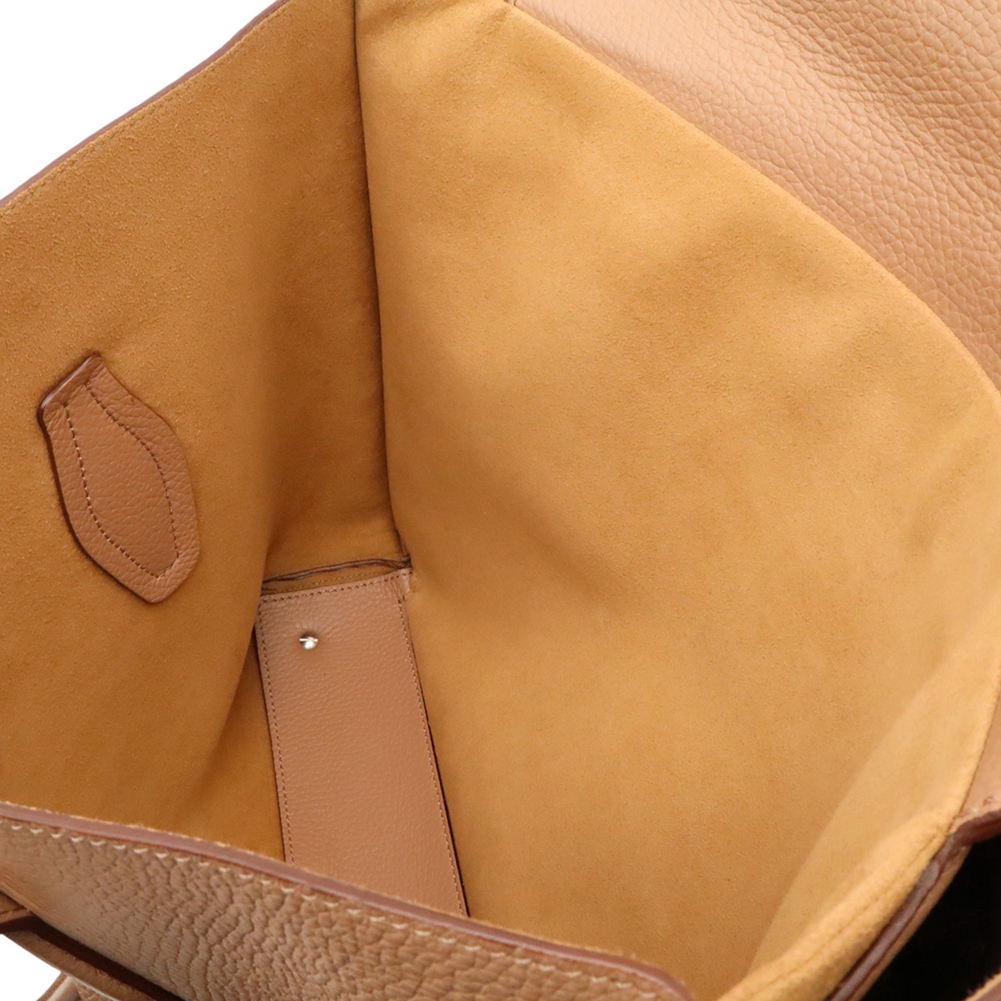 Tod's Pink Beige Leather Shoulder Bag Tote Bag (Pre-Owned)