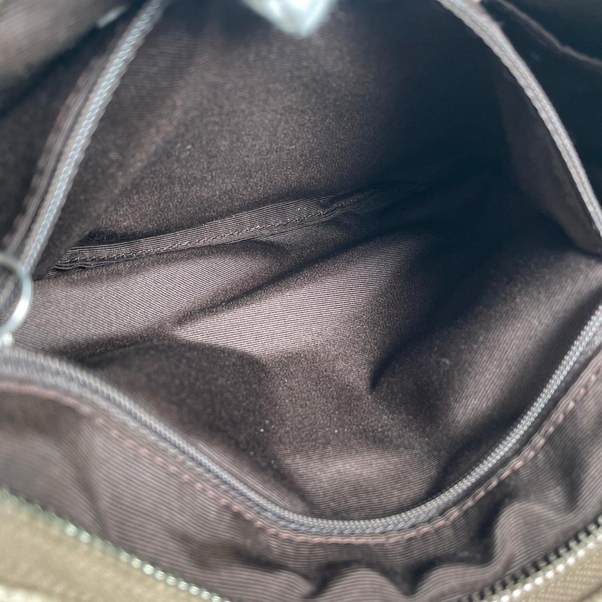 Coach Gold Leather Shoulder Bag (Pre-Owned)