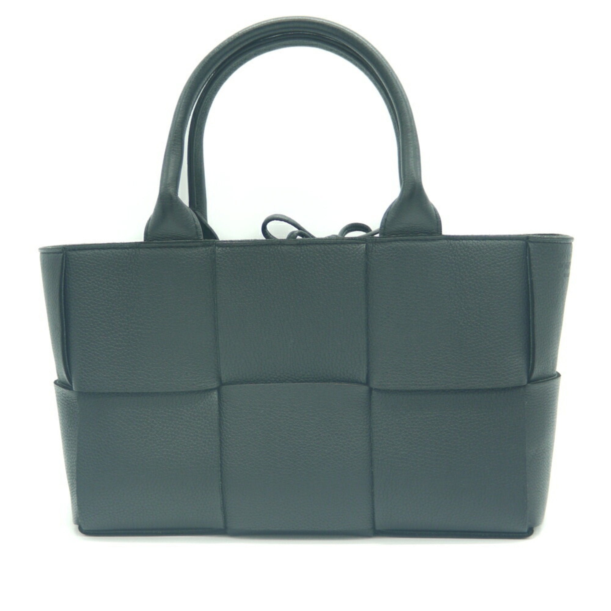 Bottega Veneta Black Leather Tote Bag (Pre-Owned)