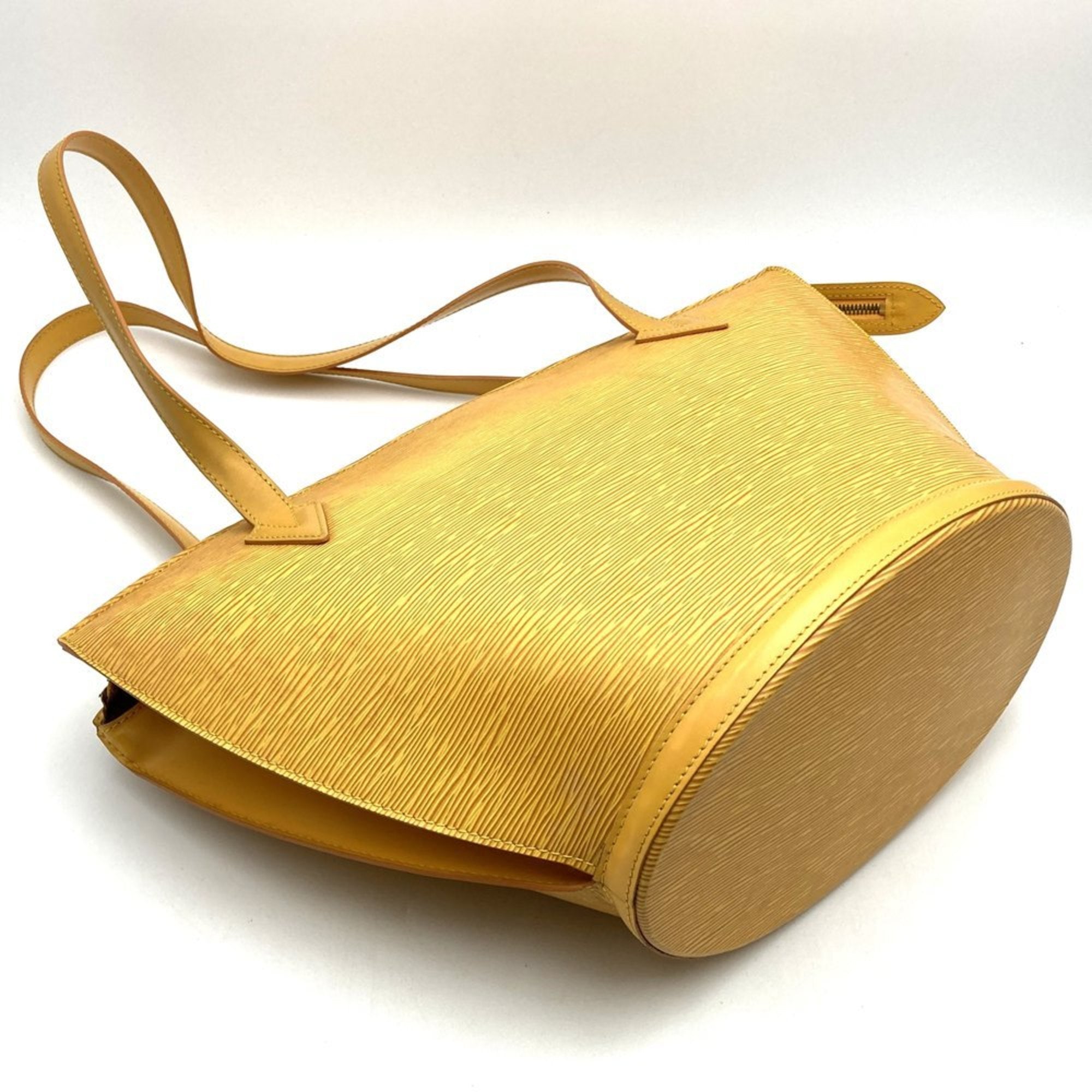 Louis Vuitton Epi Yellow Epi Leather Shoulder Bag (Pre-Owned)