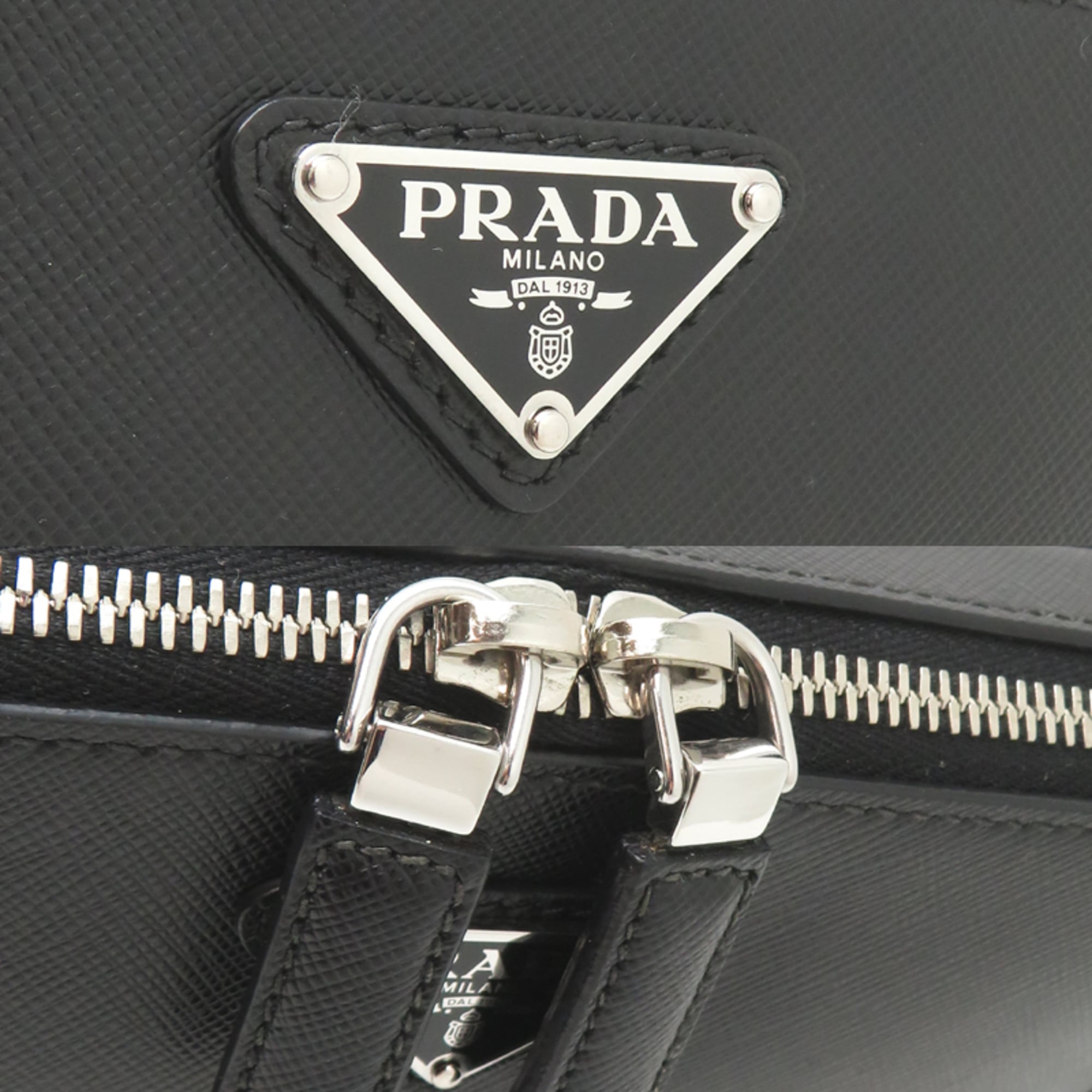 Prada Black Leather Backpack (Pre-Owned)