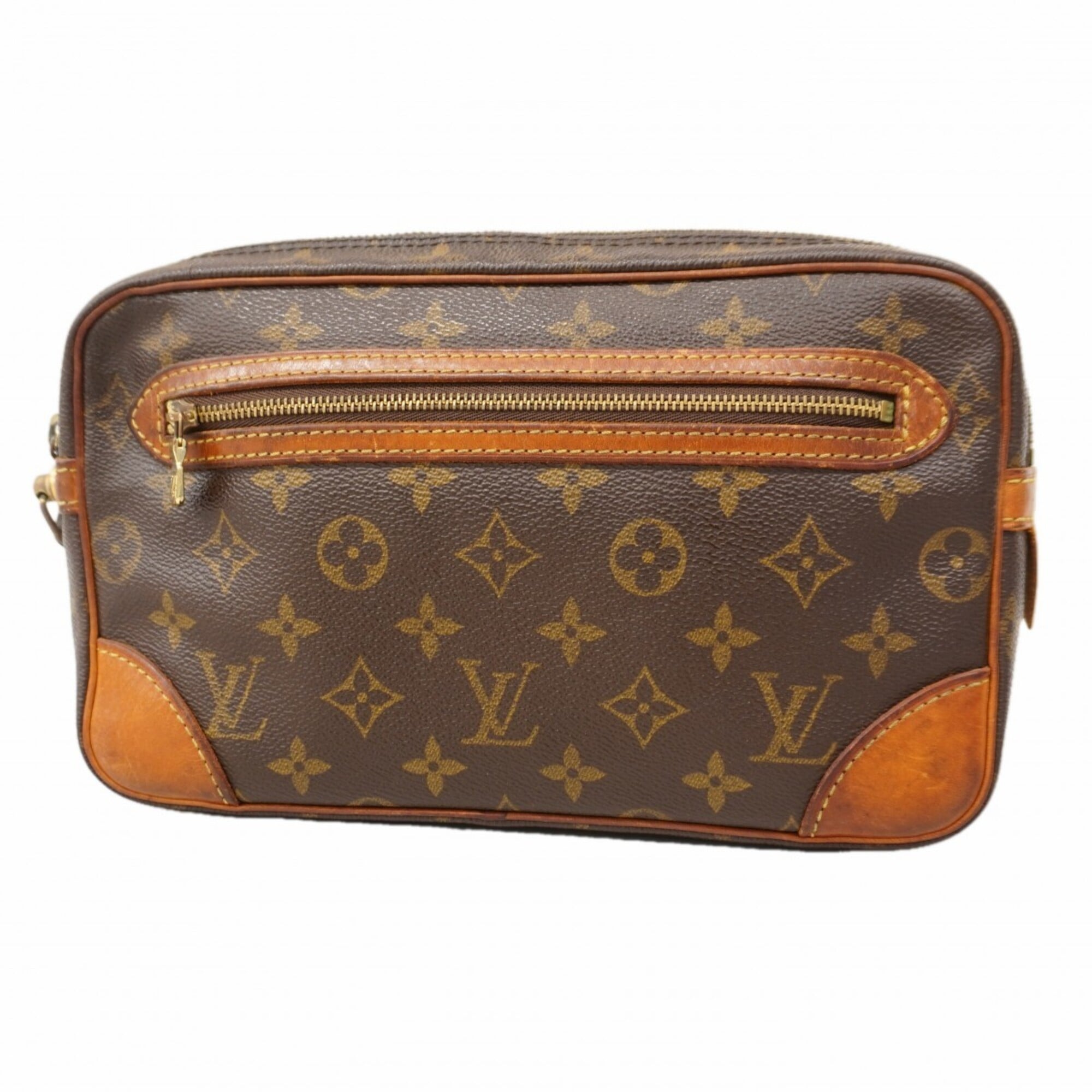 Louis Vuitton Brown Clutch Bag (Pre-Owned)