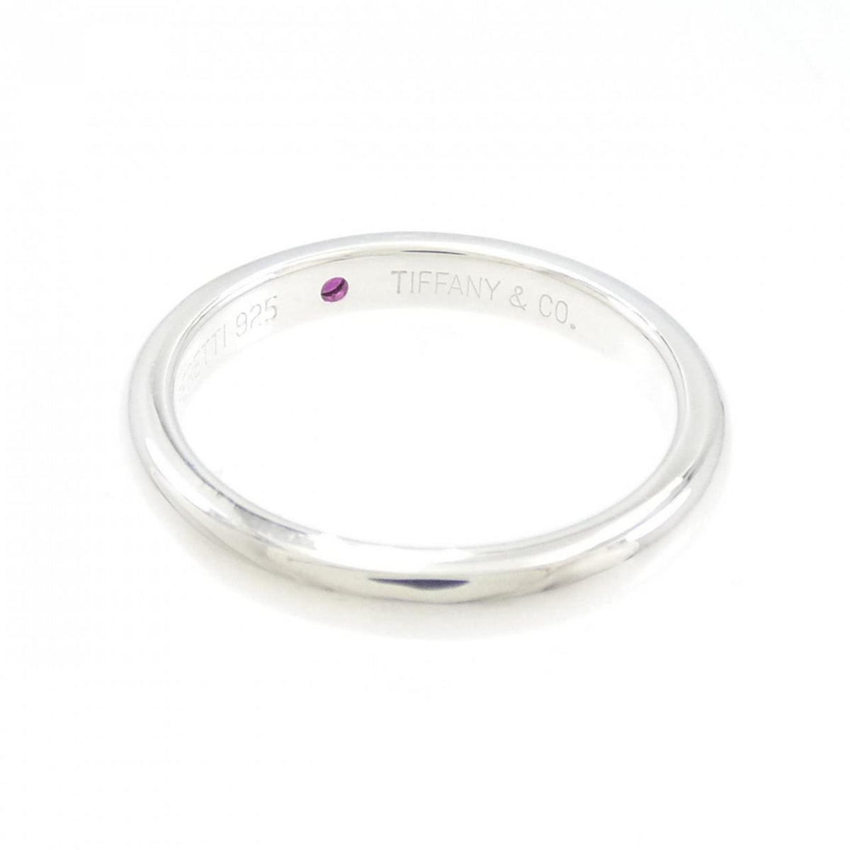 Tiffany Silver 925 Band Ring (Pre-Owned)