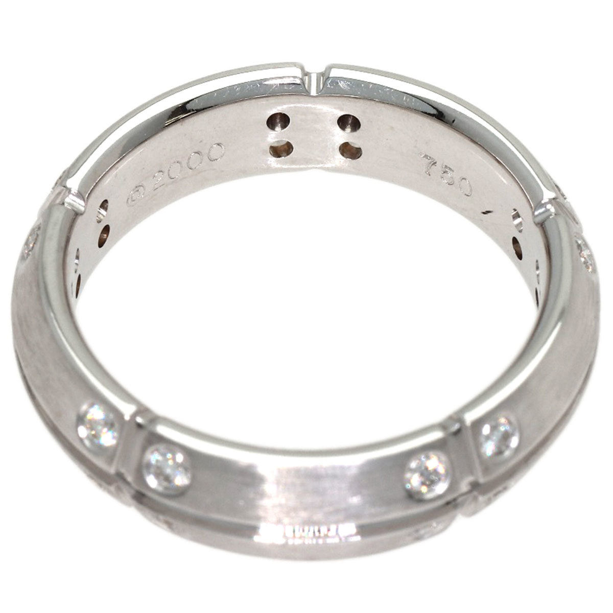 Tiffany White Gold (18K) Band Ring (Pre-Owned)