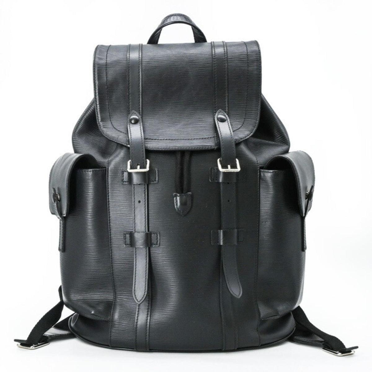 Louis Vuitton Epi Black Epi Leather Backpack (Pre-Owned)