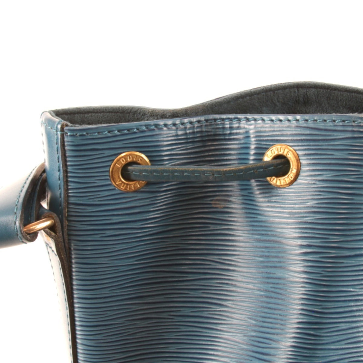 Louis Vuitton Blue Epi Leather Shoulder Bag (Pre-Owned)