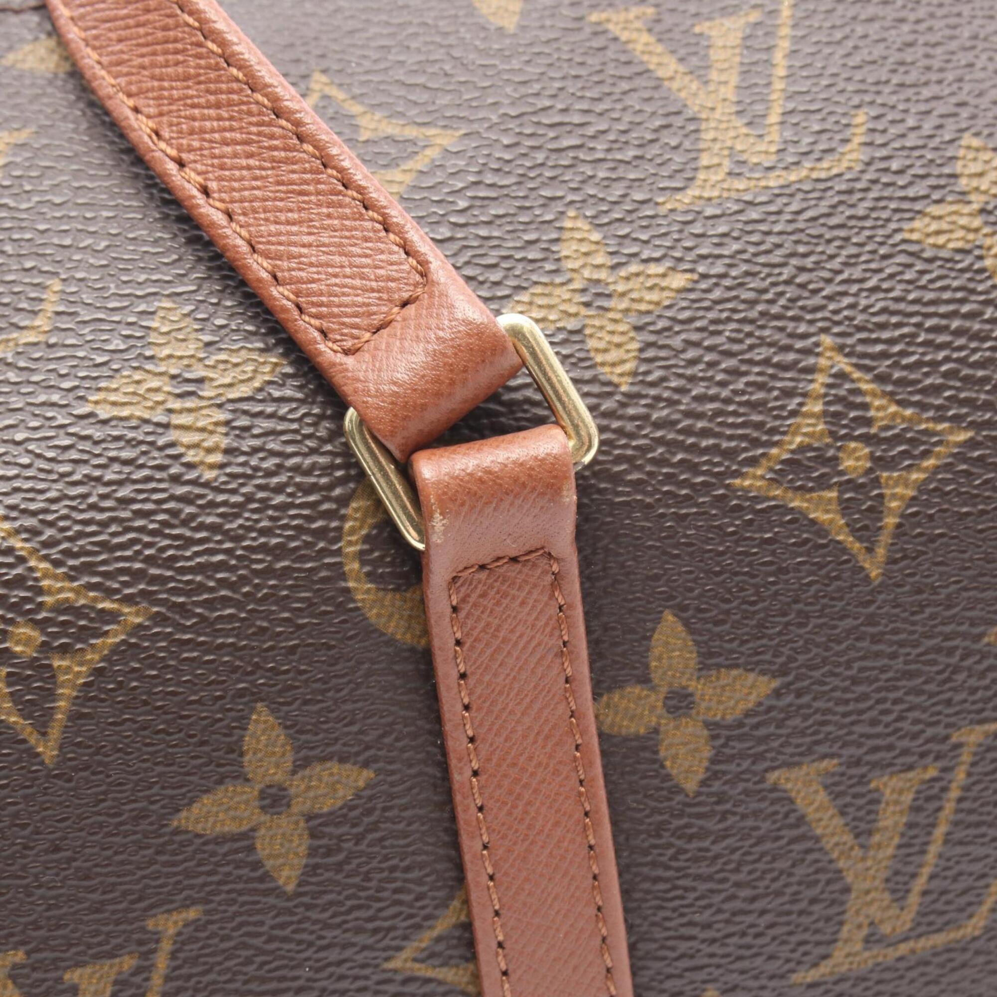 Louis Vuitton Brown Monogram Coated Canvas Handbag (Pre-Owned)