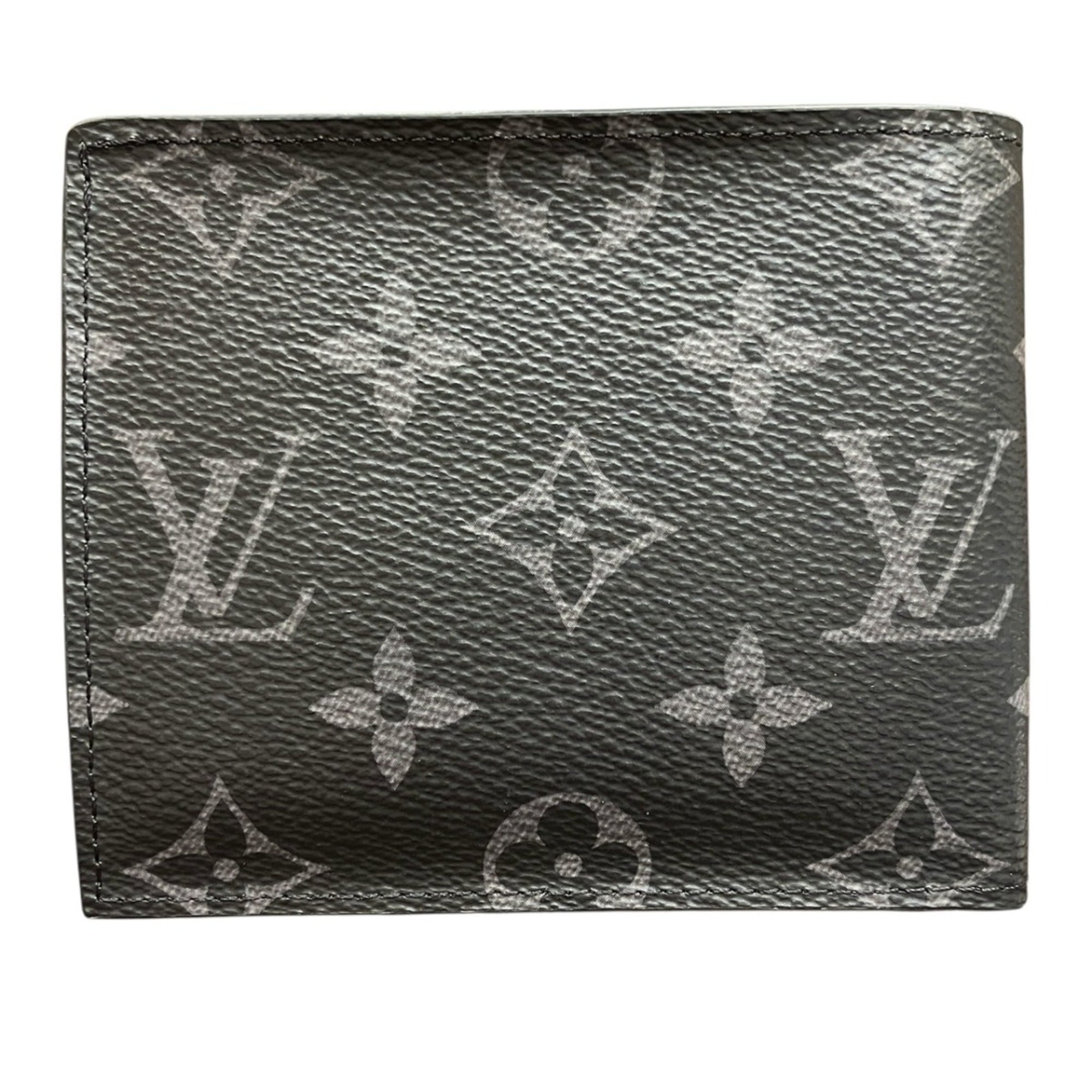 Louis Vuitton Black Monogram Eclipse Wallet (Bi-Fold) (Pre-Owned)