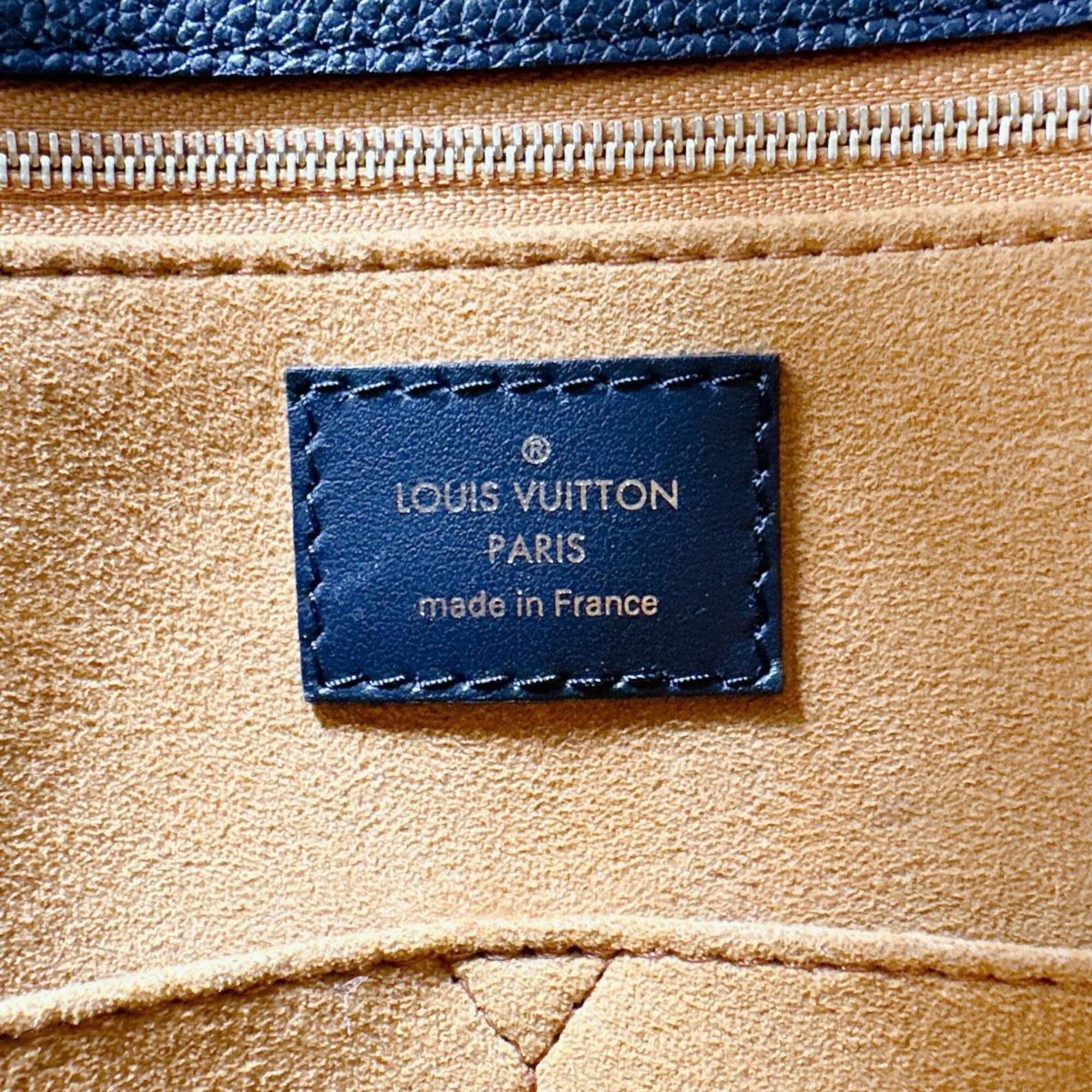Louis Vuitton Black Noir Monogram Empreinte Handbag Tote Bag (Pre-Owned)