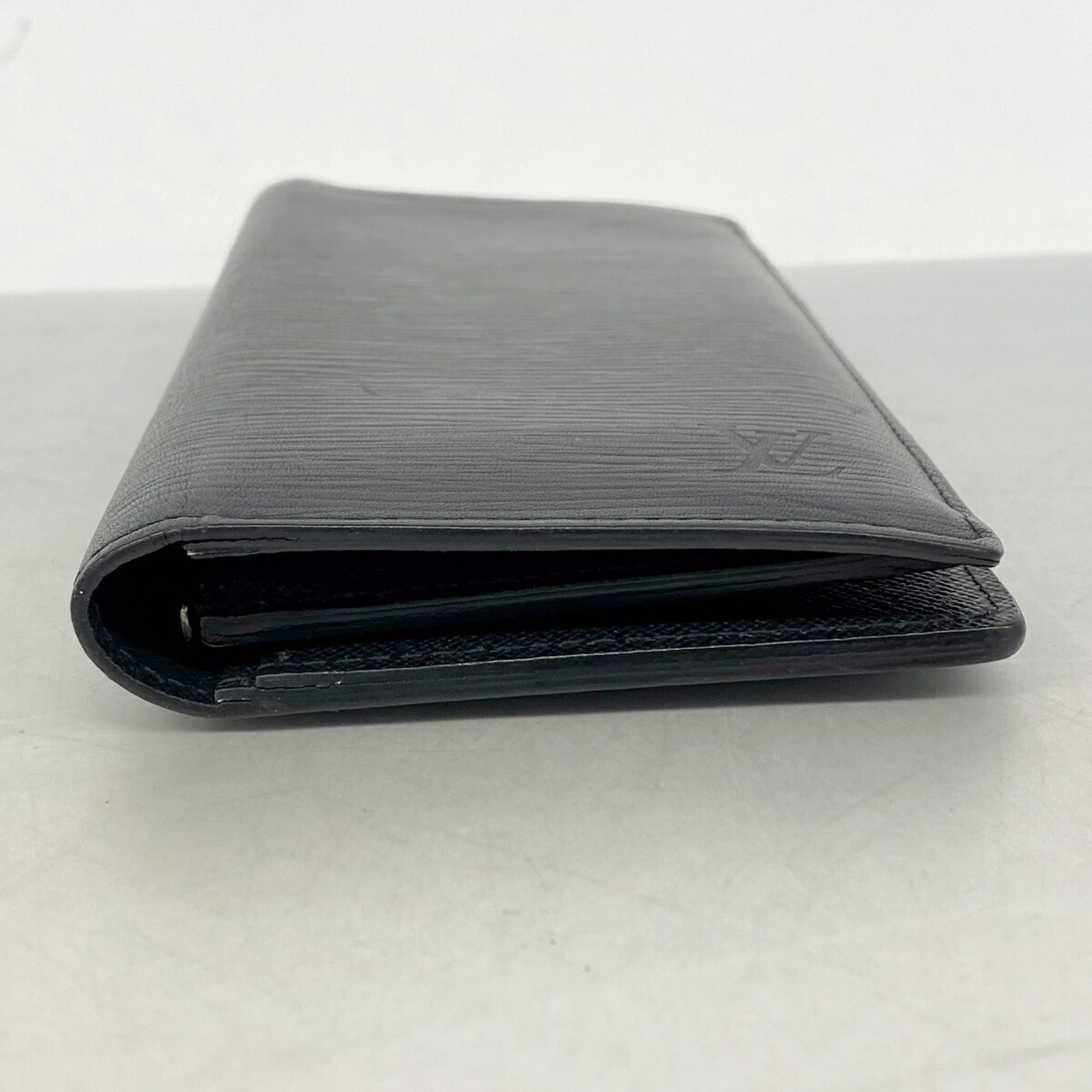 Louis Vuitton Noir Long Wallet (Bi-Fold) (Pre-Owned)