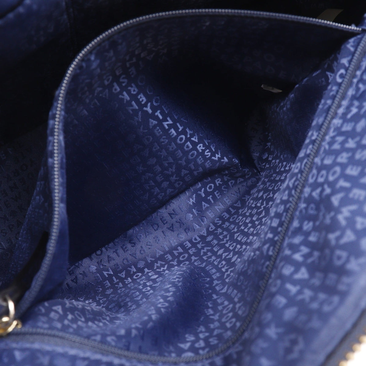 Kate Spade Navy Leather Handbag (Pre-Owned)