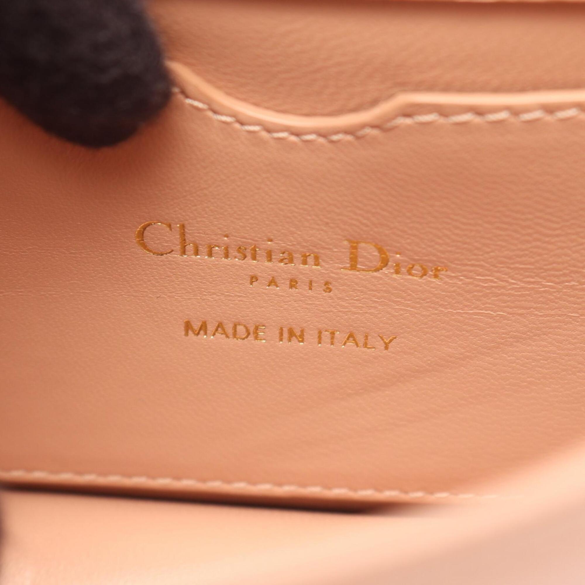 Christian Dior Pink Leather Handbag Shoulder Bag (Pre-Owned)