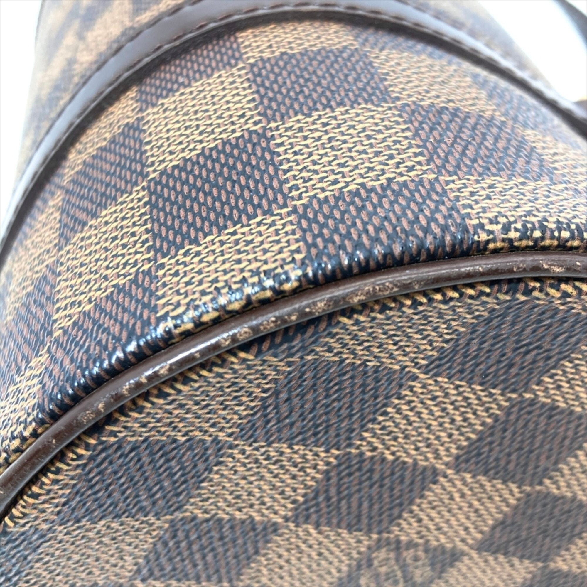 Louis Vuitton Brown Ebene Damier Canvas Shoulder Bag (Pre-Owned)