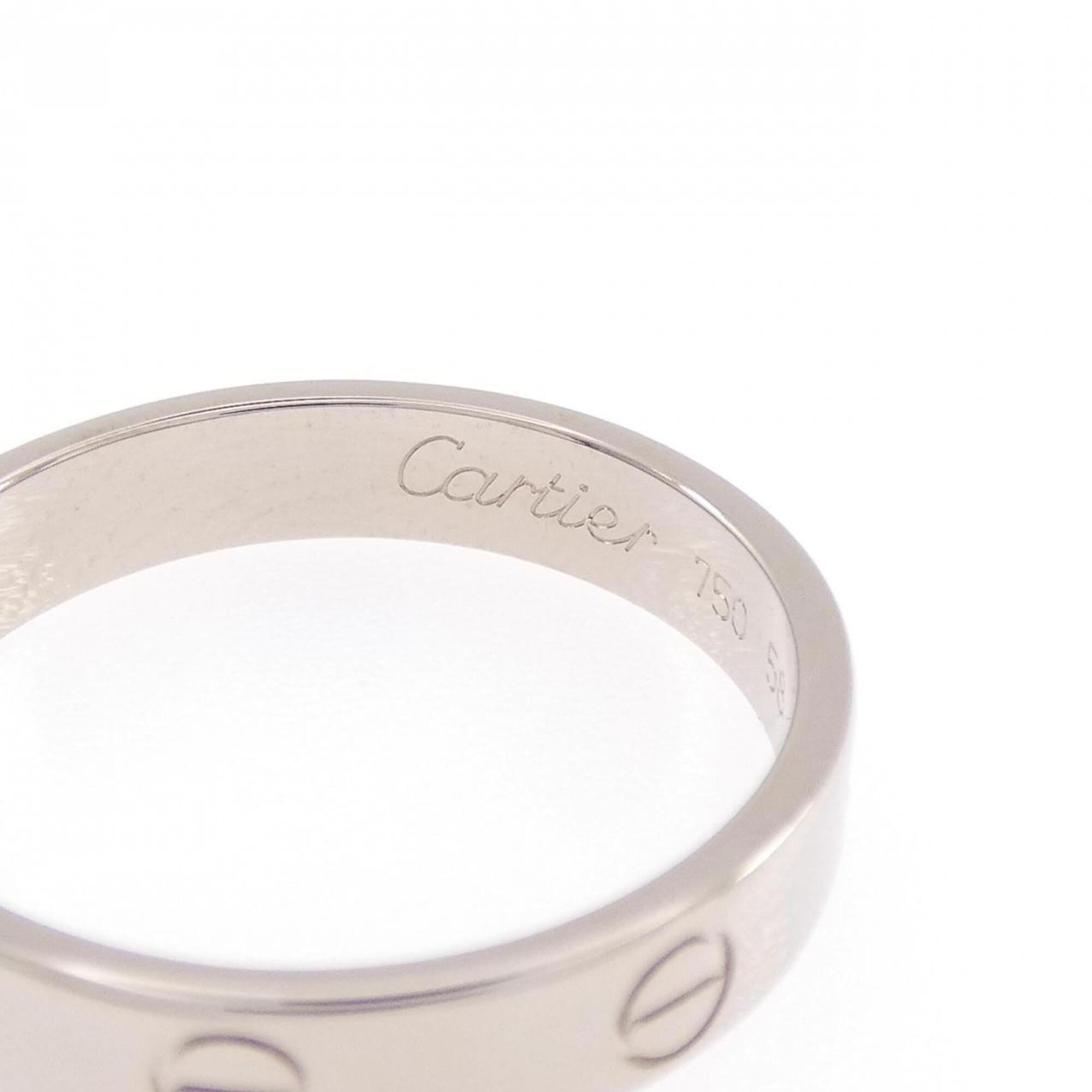 Cartier Love White Gold (18K) Band Ring (Pre-Owned)