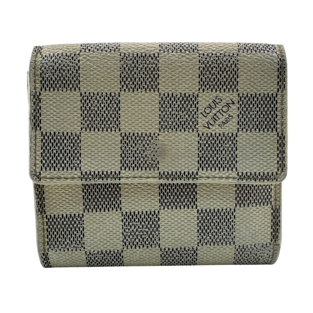 Louis Vuitton Galle White Leather Wallet (Bi-Fold) (Pre-Owned)