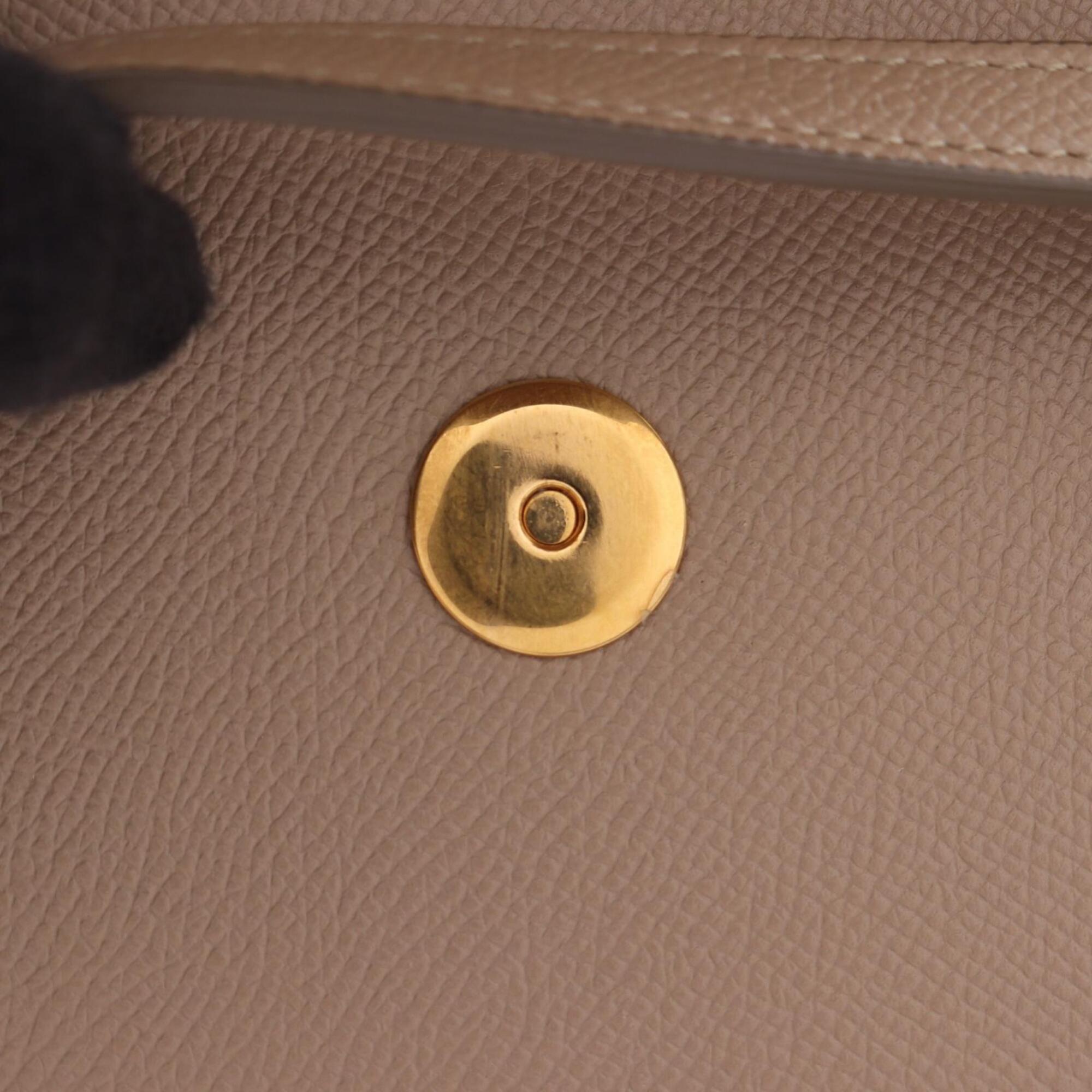 Celine Beige Leather Handbag (Pre-Owned)